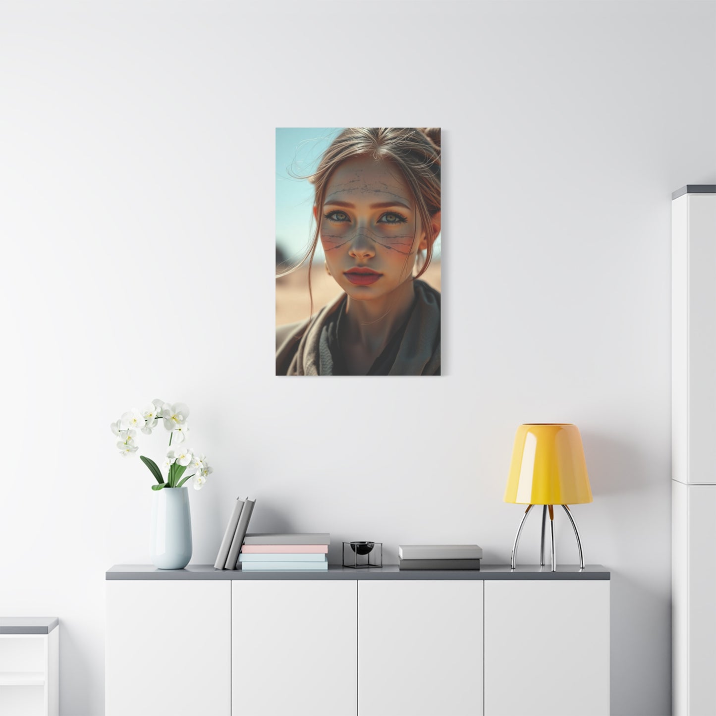 Supreme Black & Beige Art Collection Wall Art & Canvas Print