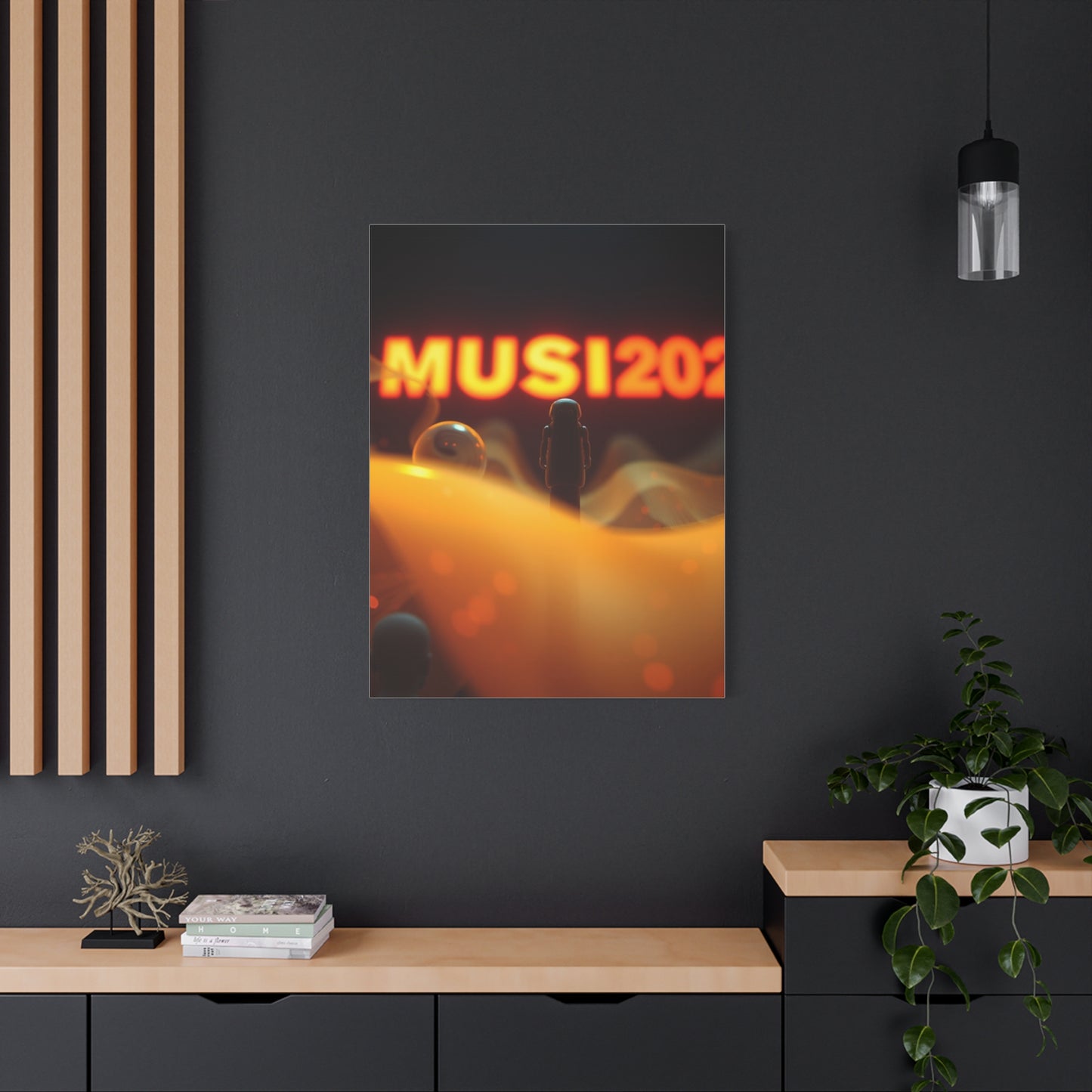 Melodic Harmony Canvas Wall Art & Canvas Print