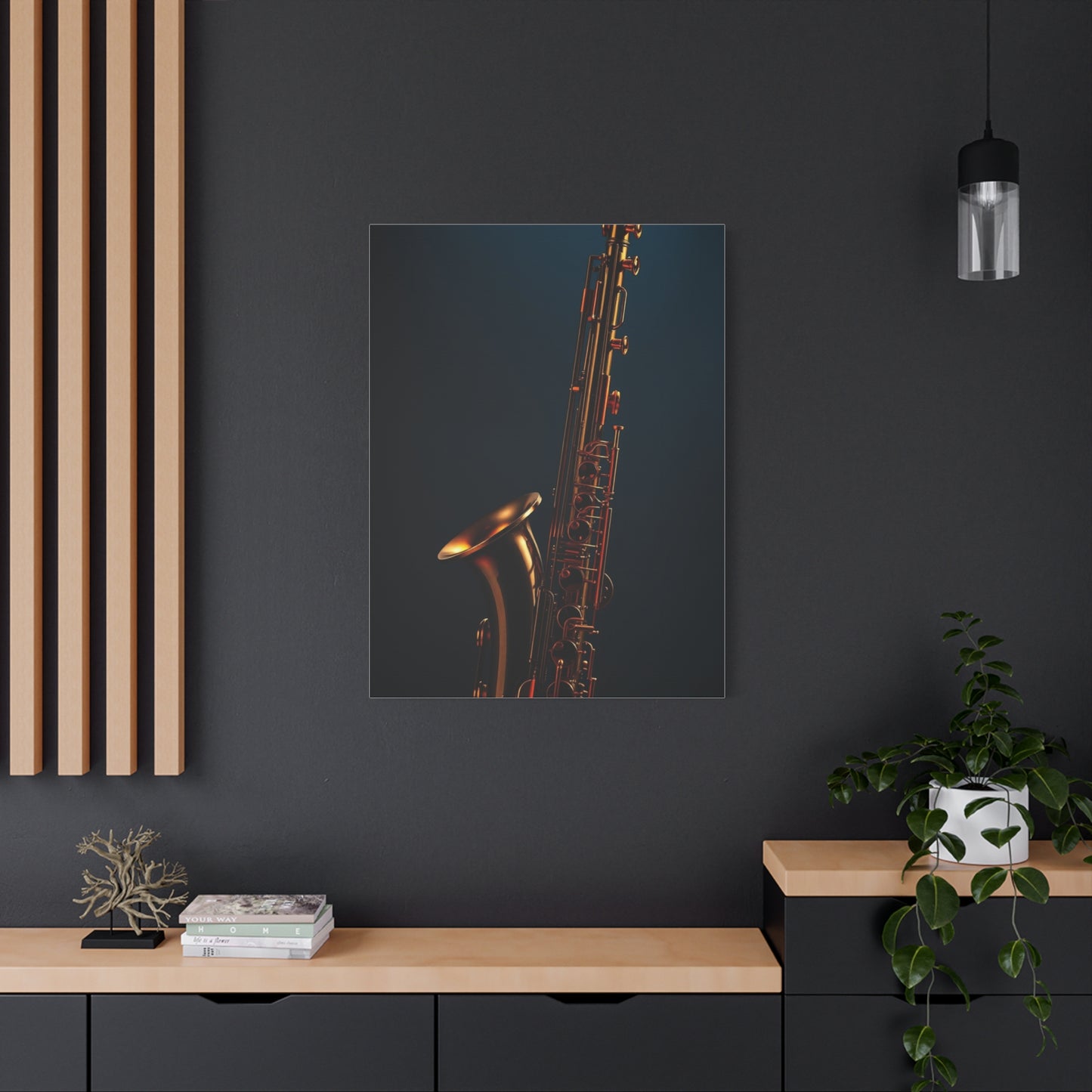Saxophone Art Supreme Gallery Wall Art & Canvas Print