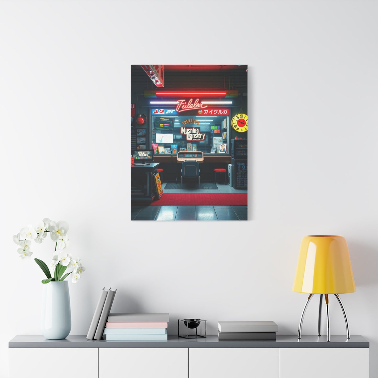 Masterpiece 80’s Nostalgia Art Vision Wall Art & Canvas Print