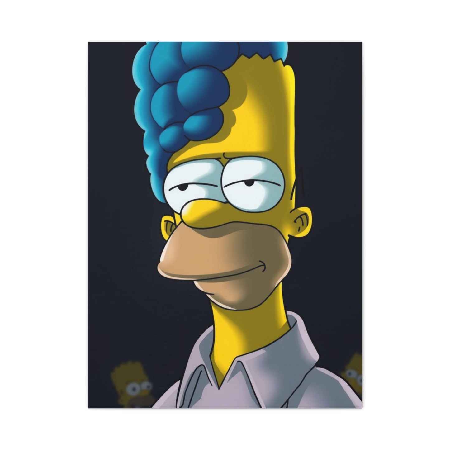 Vision The Simpsons Art Art Wall Art & Canvas Print