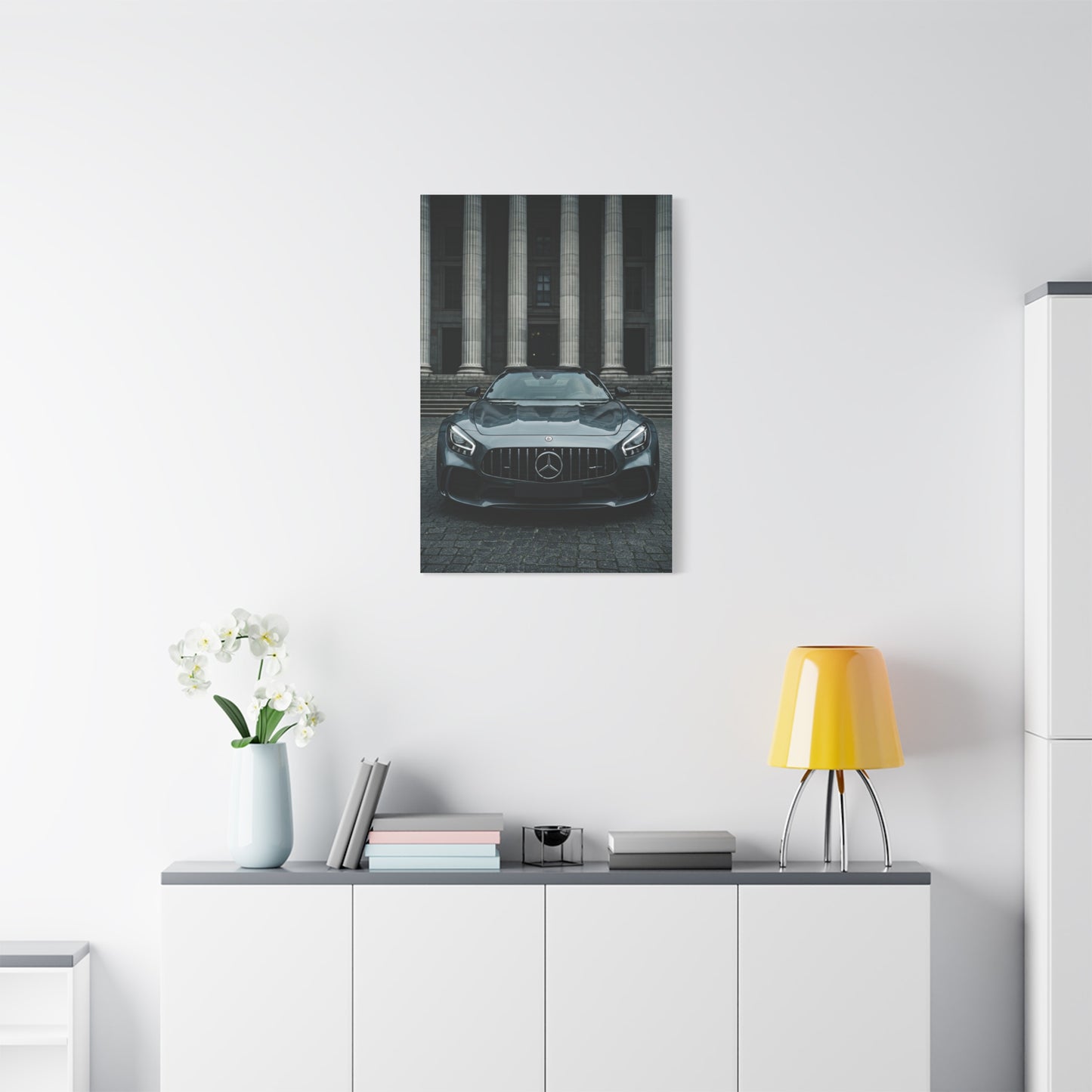 Mercedes AMG GT R Neoclassical Munich Display Wall Art & Canvas Prints