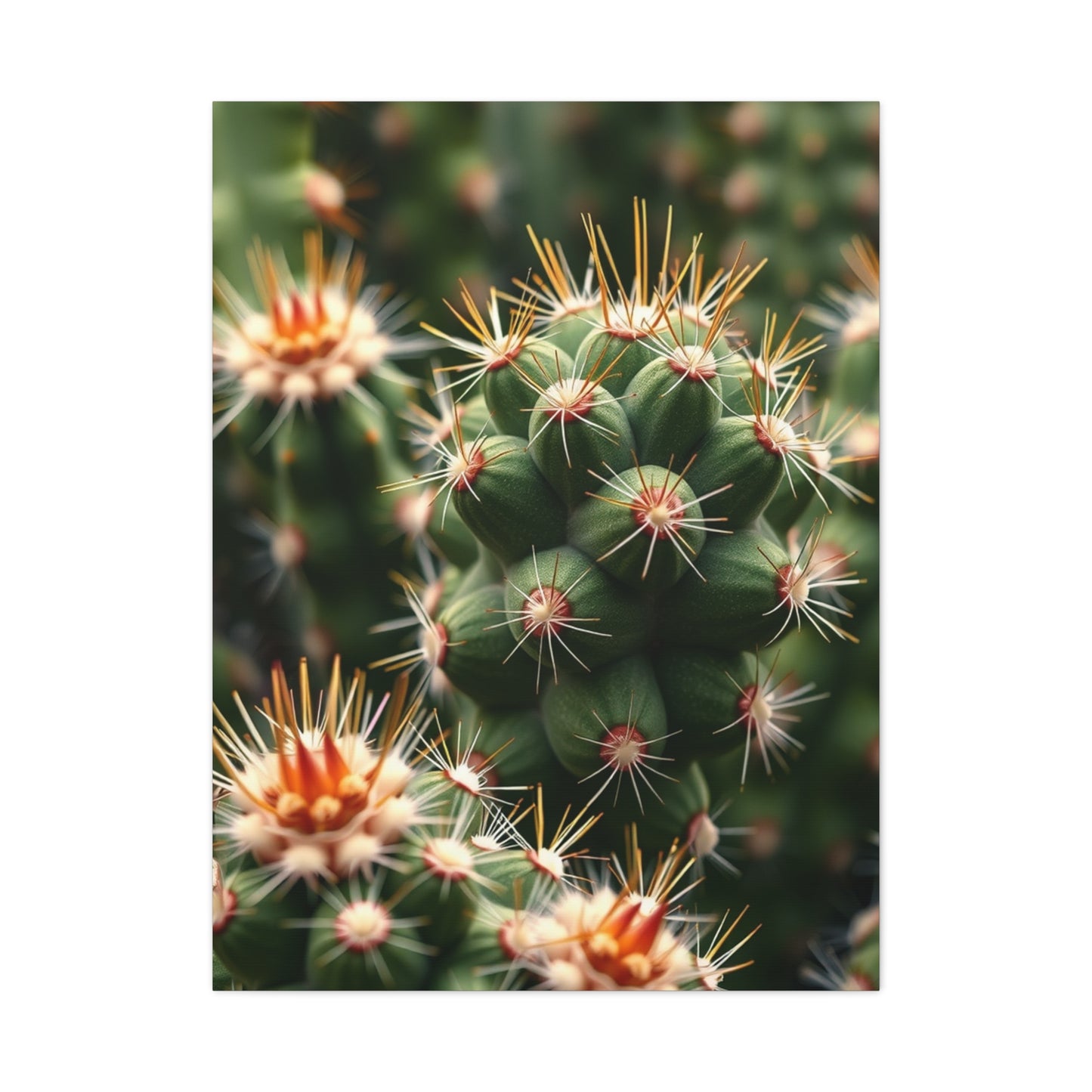 Succulent Essence Canvas Wall Art & Canvas Print