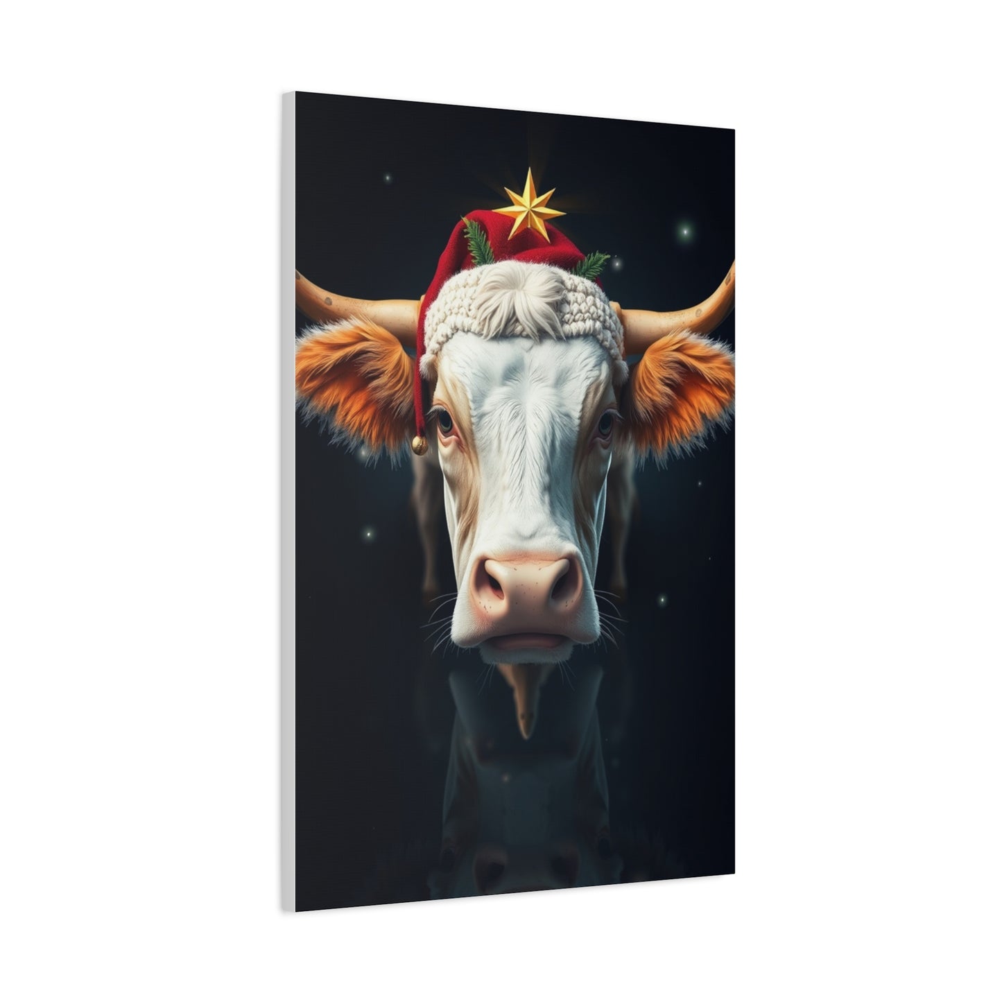 Noel Bovine Serenity Canvas wall art & canvas print