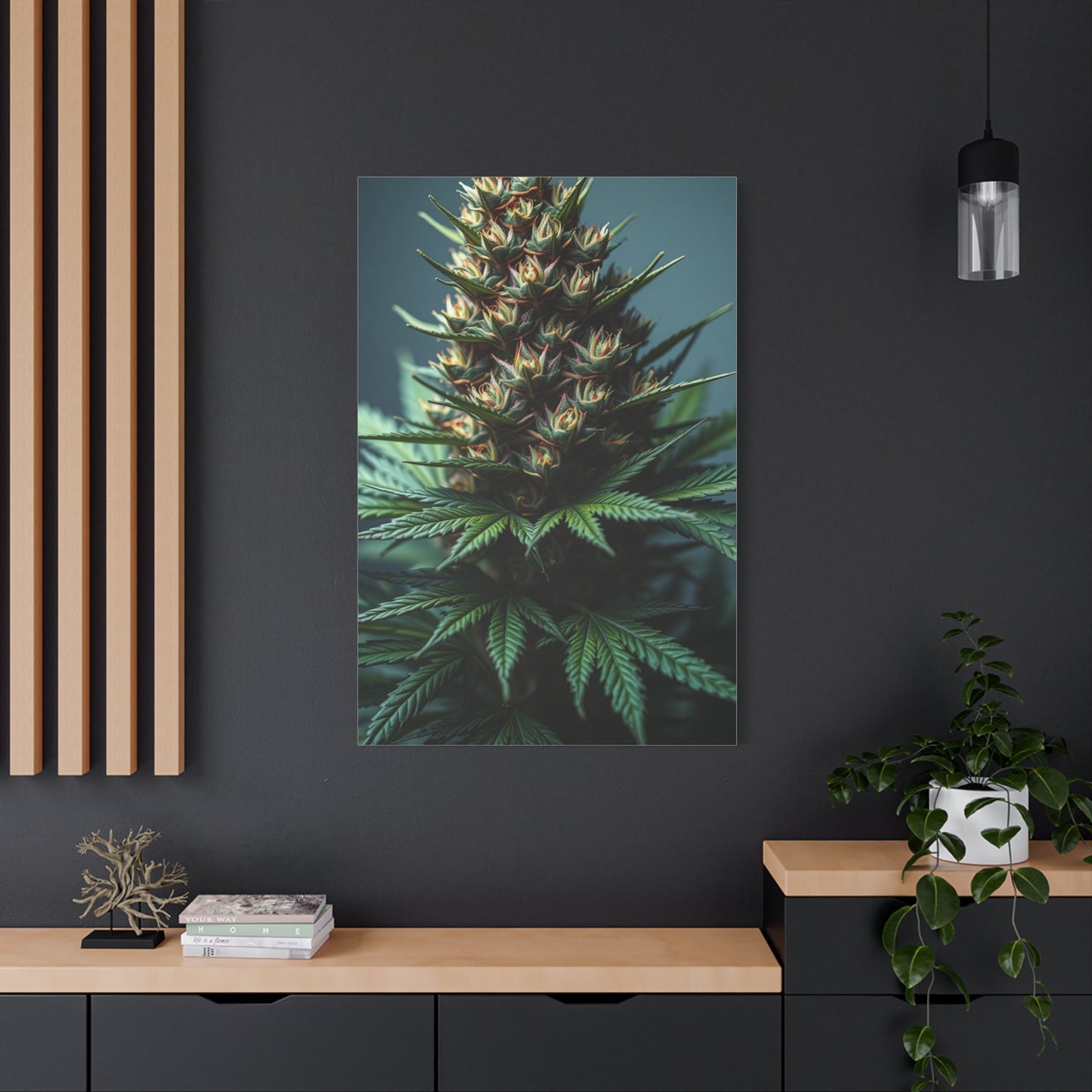 Emerald Reverie Art Wall Art & Canvas Print