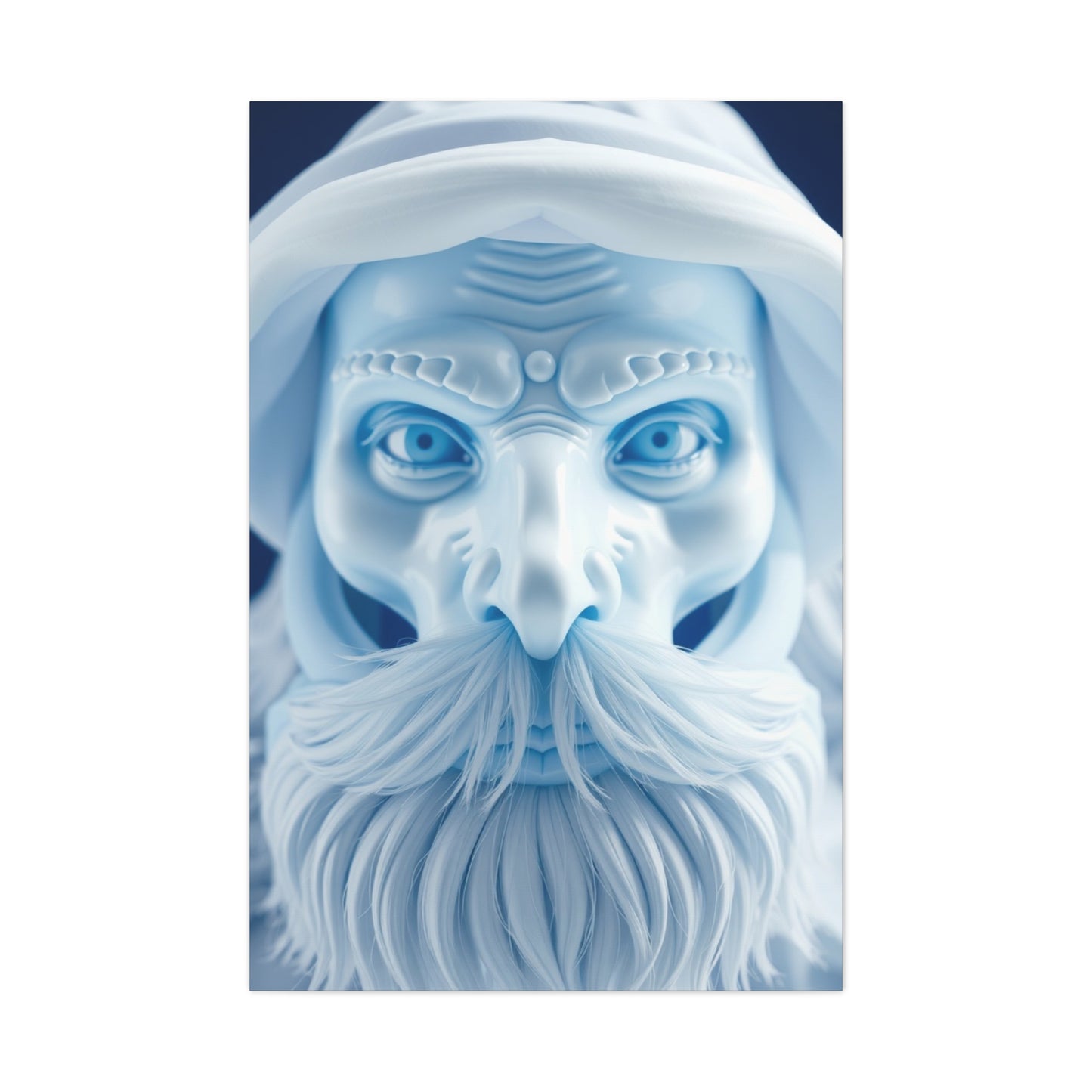 Elite Blue and White Art Vision Wall Art & Canvas Print