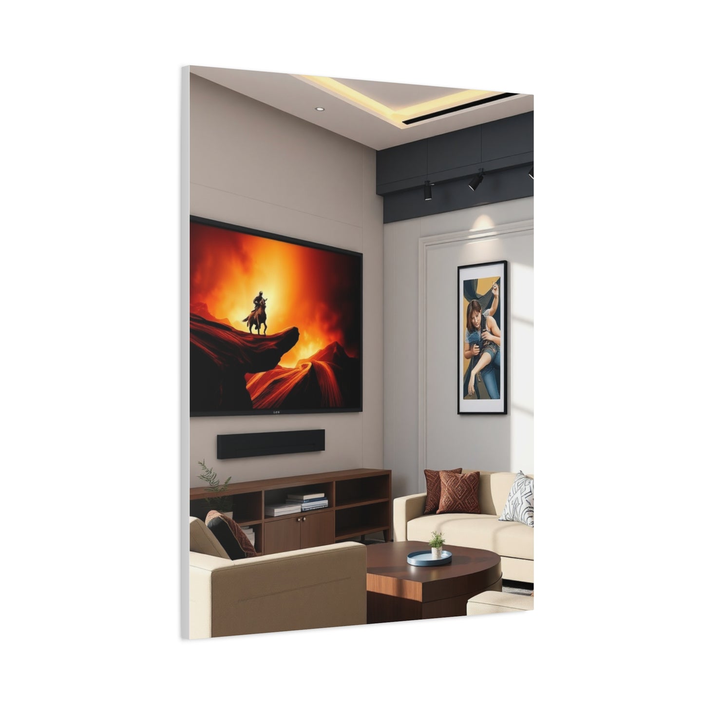 Supreme Home Theatre Decor Art Collection Wall Art & Canvas Print
