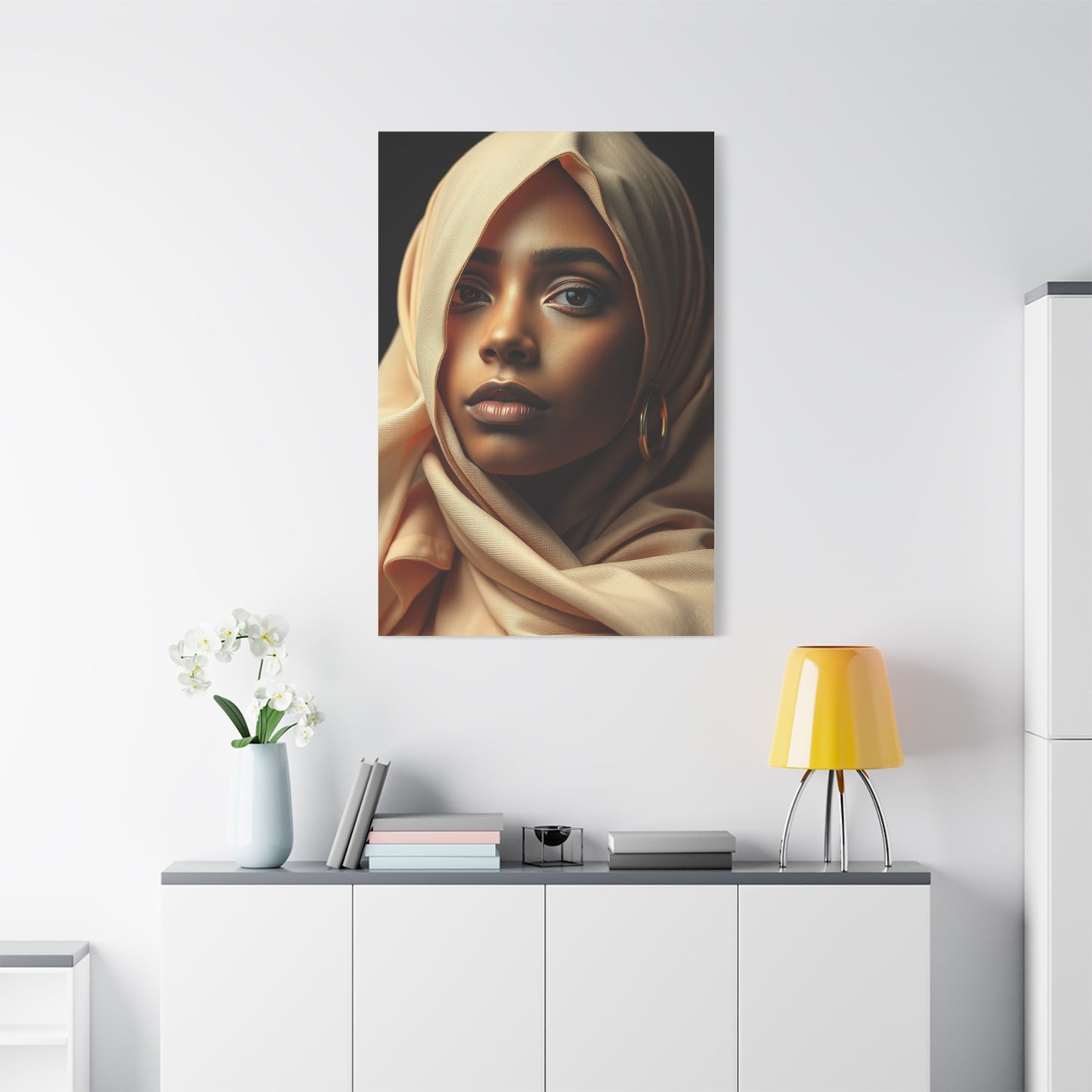 Masterpiece Black & Beige Art Vision Wall Art & Canvas Print