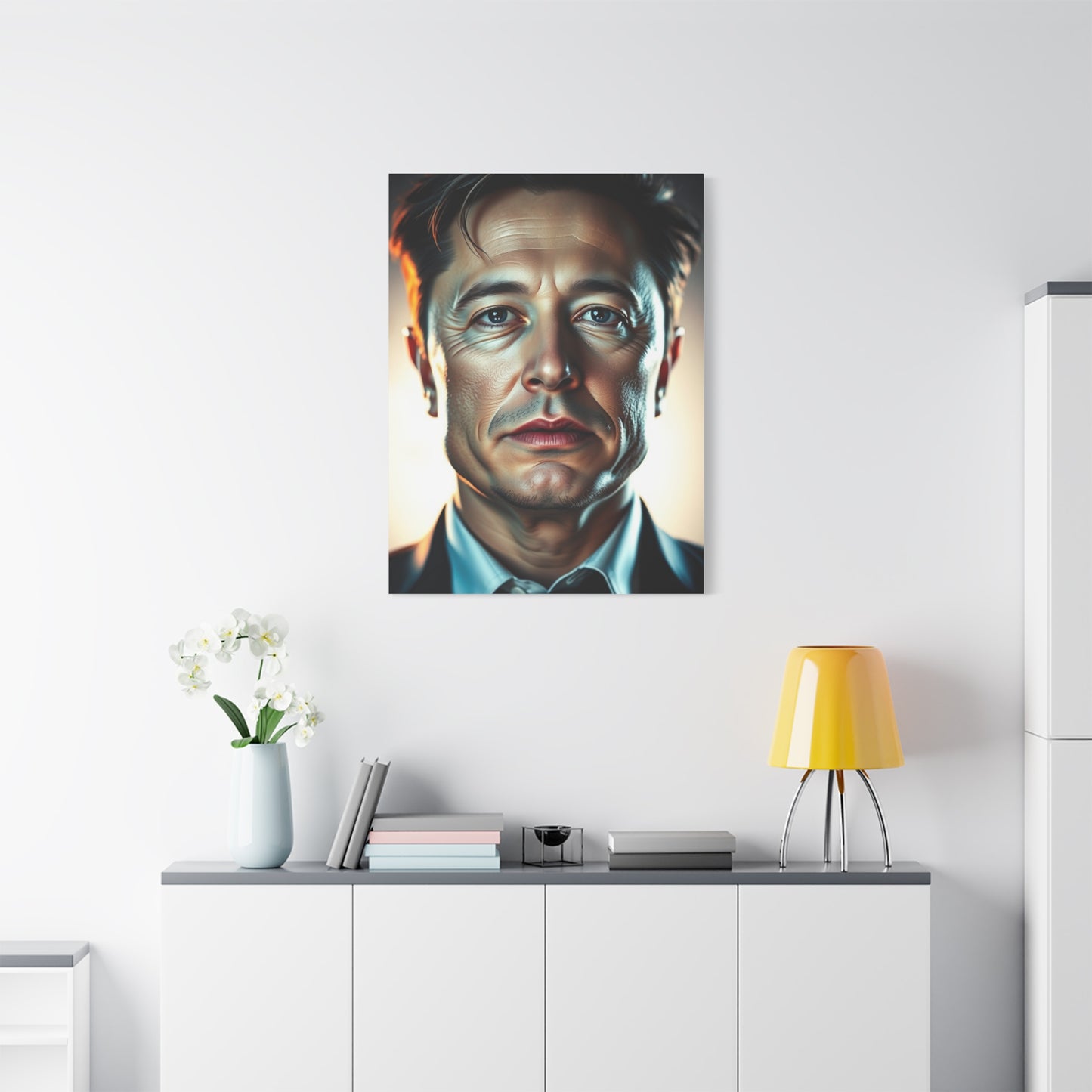 Vision Elon Musk Art Art Wall Art & Canvas Print