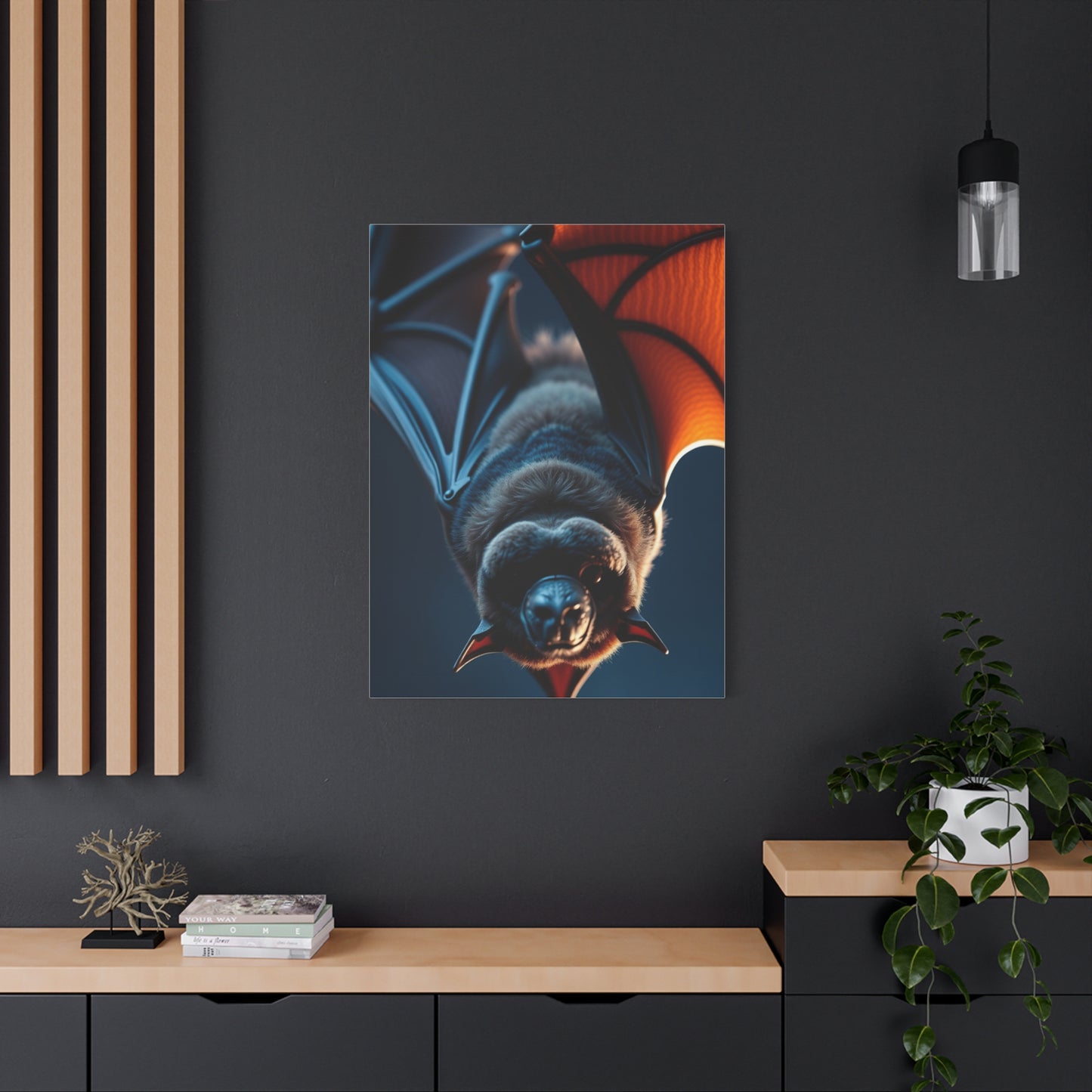 Elite Bat Art Vision Wall Art & Canvas Print