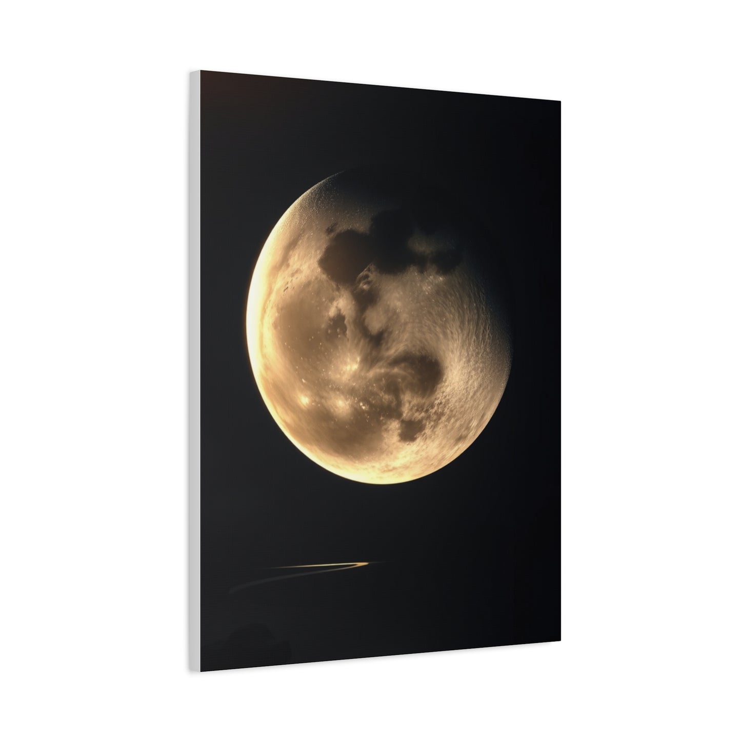 Vision Crescent Moon Art Art Wall Art & Canvas Print