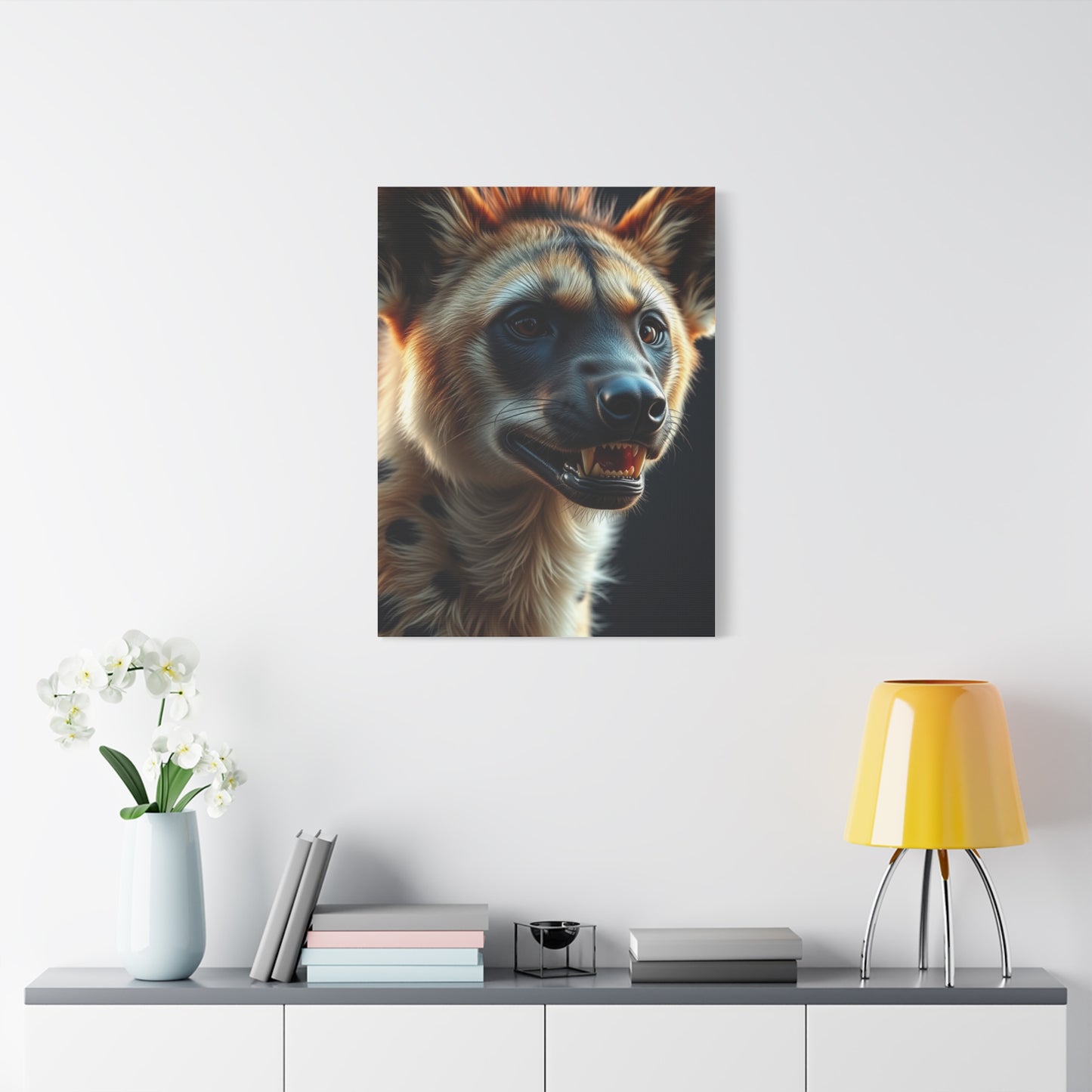 Masterpiece Hyenas Art Vision Wall Art & Canvas Print