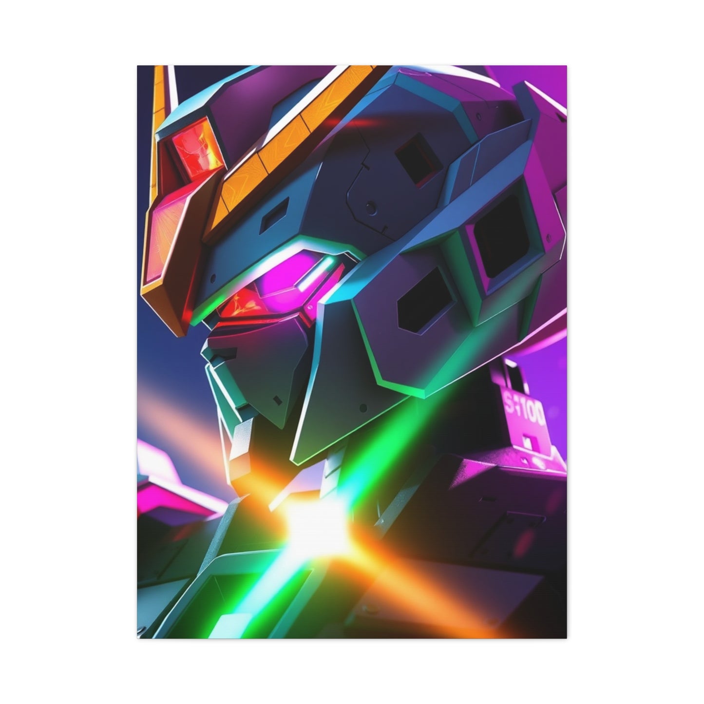 Gundam Art Refined Canvas Wall Art & Canvas Print