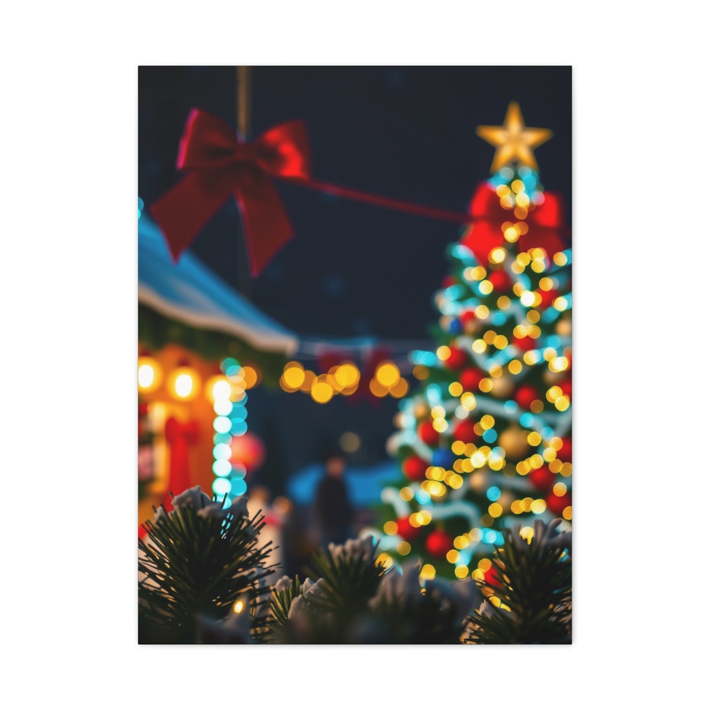 Luxe Holiday Serenade Wall Art & Canvas Print