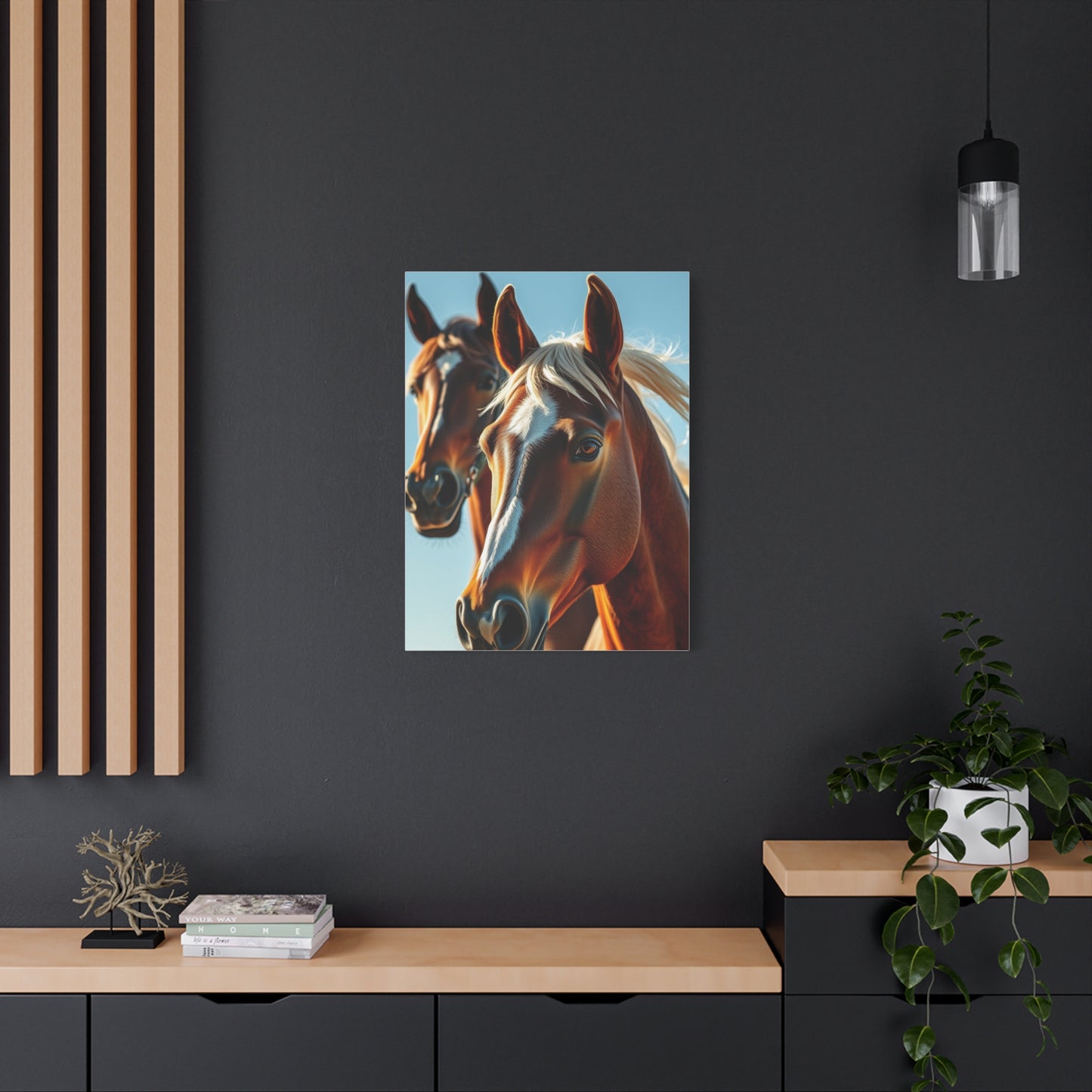 Majestic Stallion Masterpiece Wall Art & Canvas Print