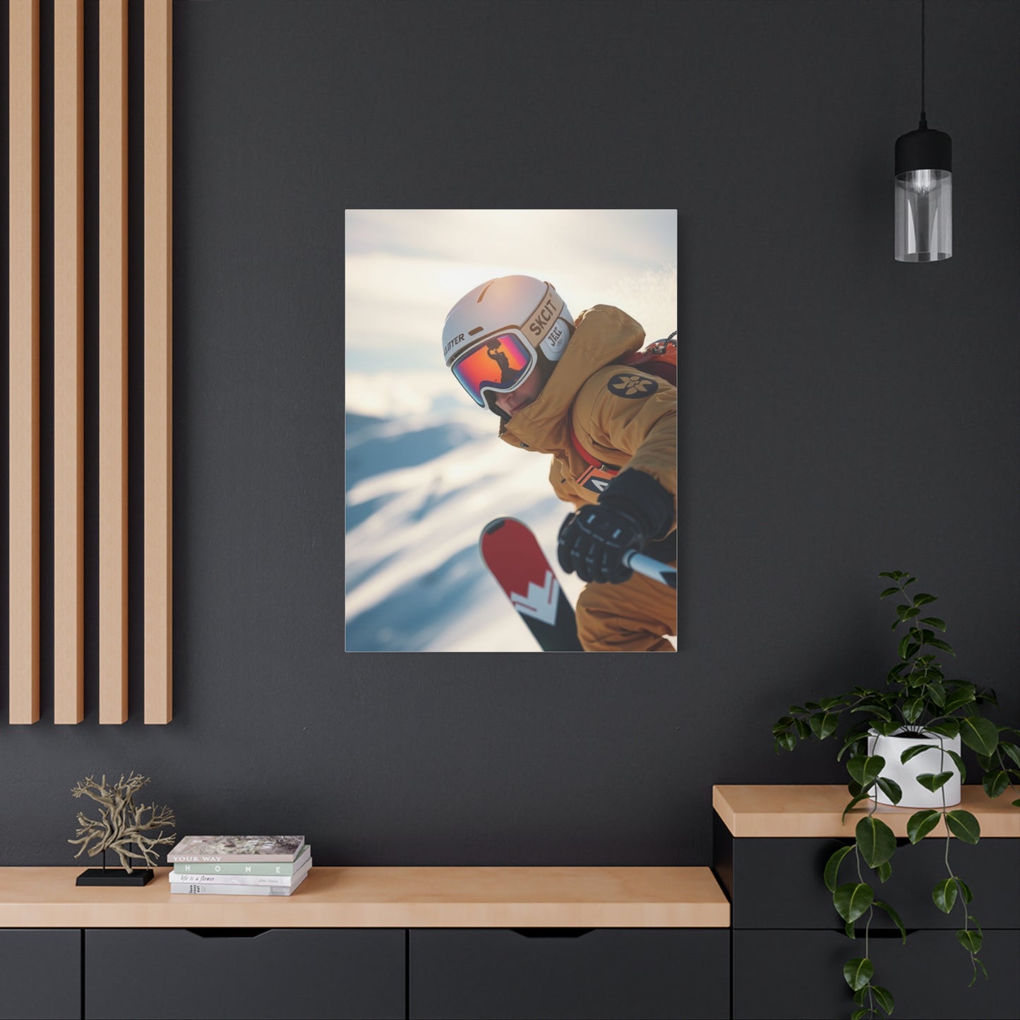 Elite Skiing Art Vision Wall Art & Canvas Print