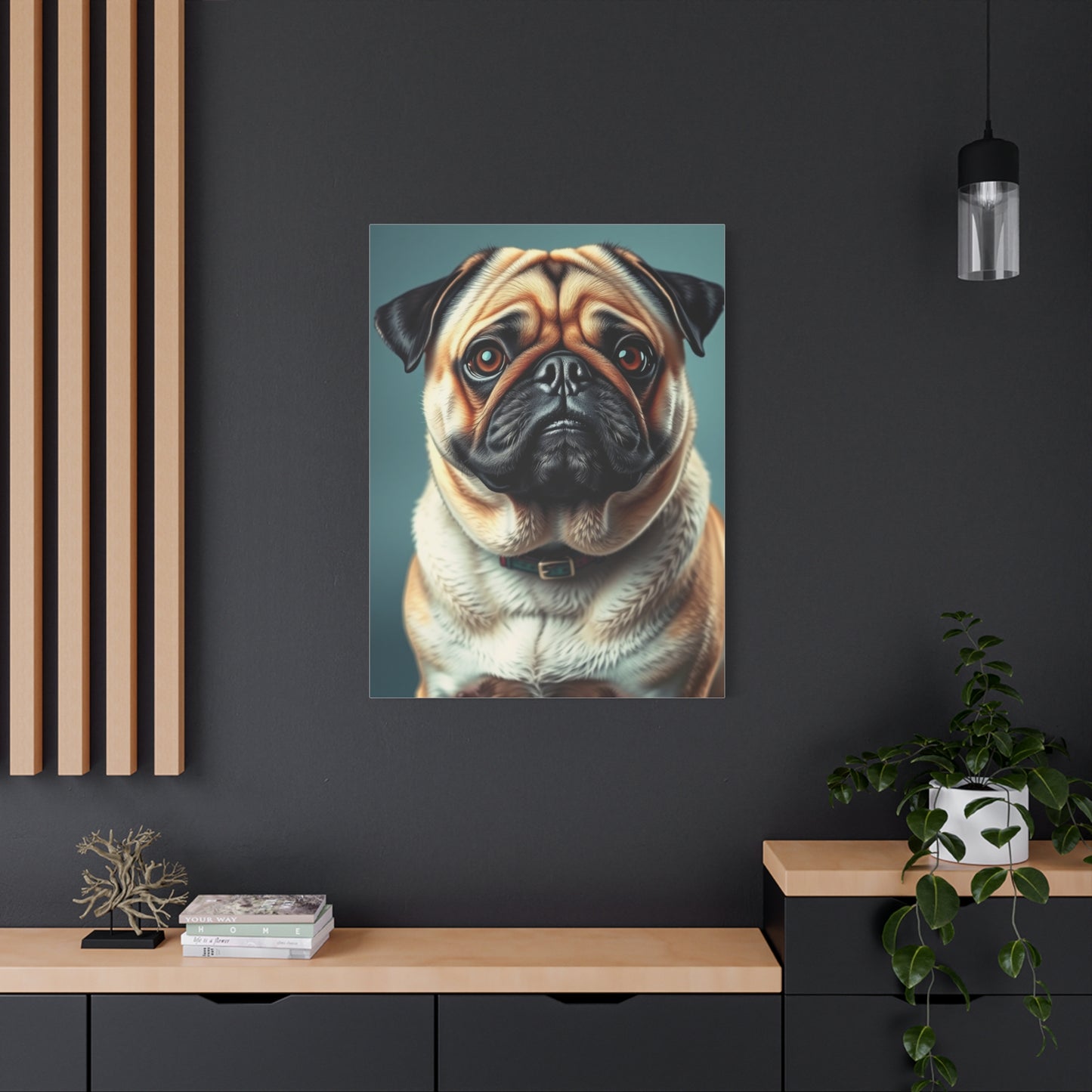Pug Art Refined Canvas Wall Art & Canvas Print