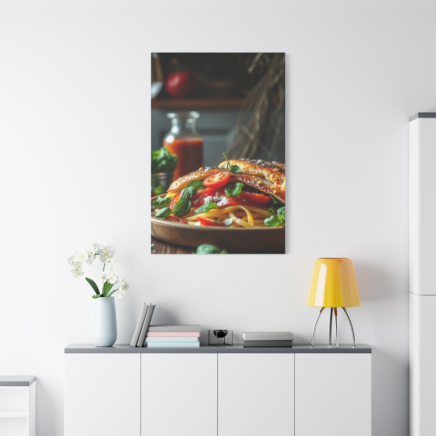 Vision Italian Food Art Art Wall Art & Canvas Print