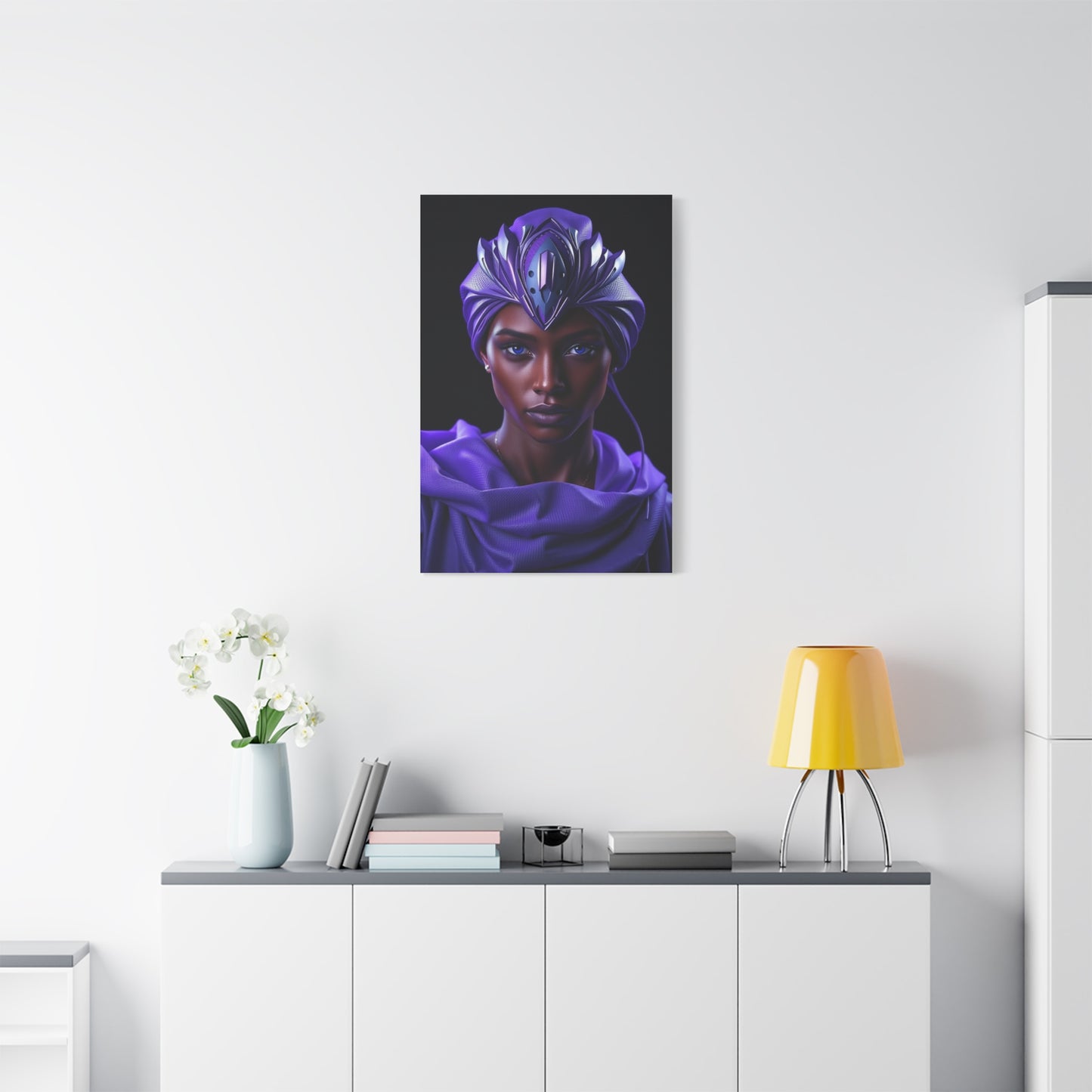 Sumptuous Purple Elysium Wall Art & Canvas Print