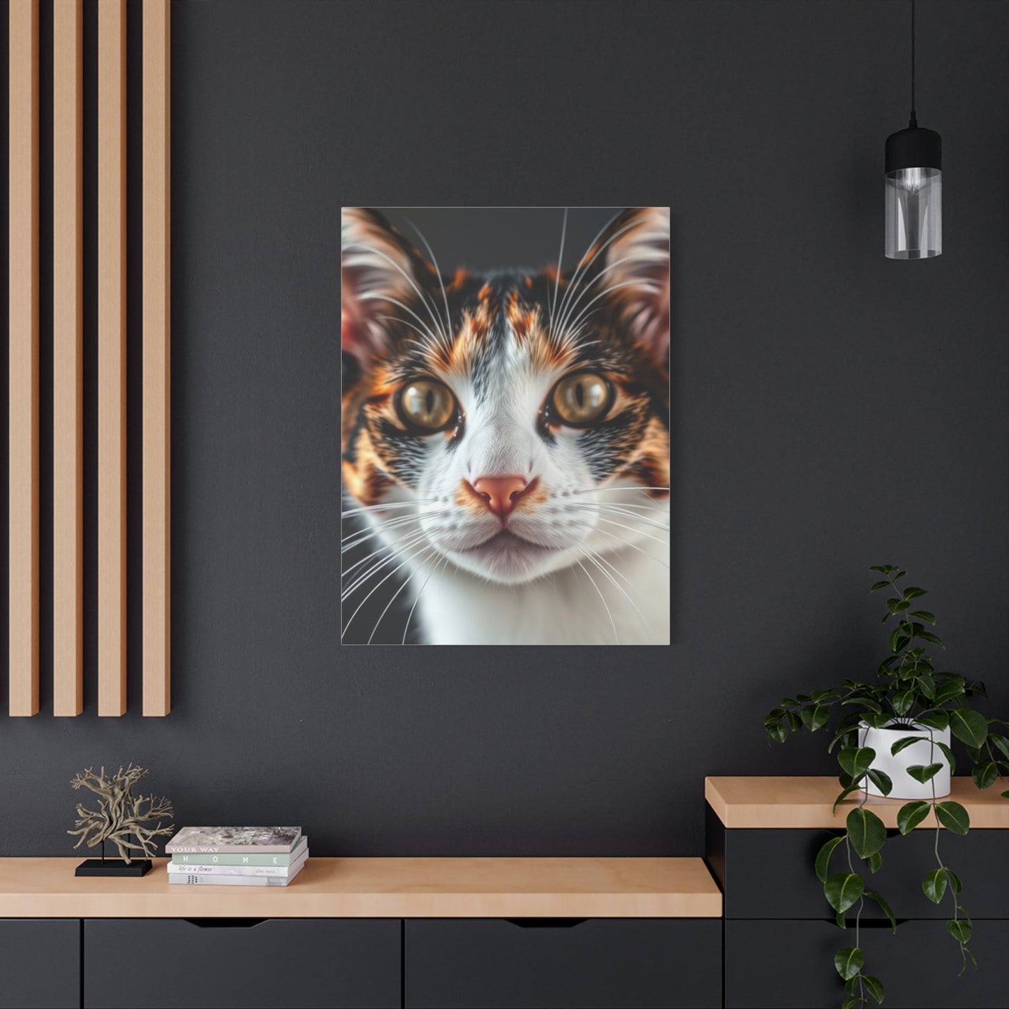 Calico Cat Art Luxury Canvas Wall Art & Canvas Print