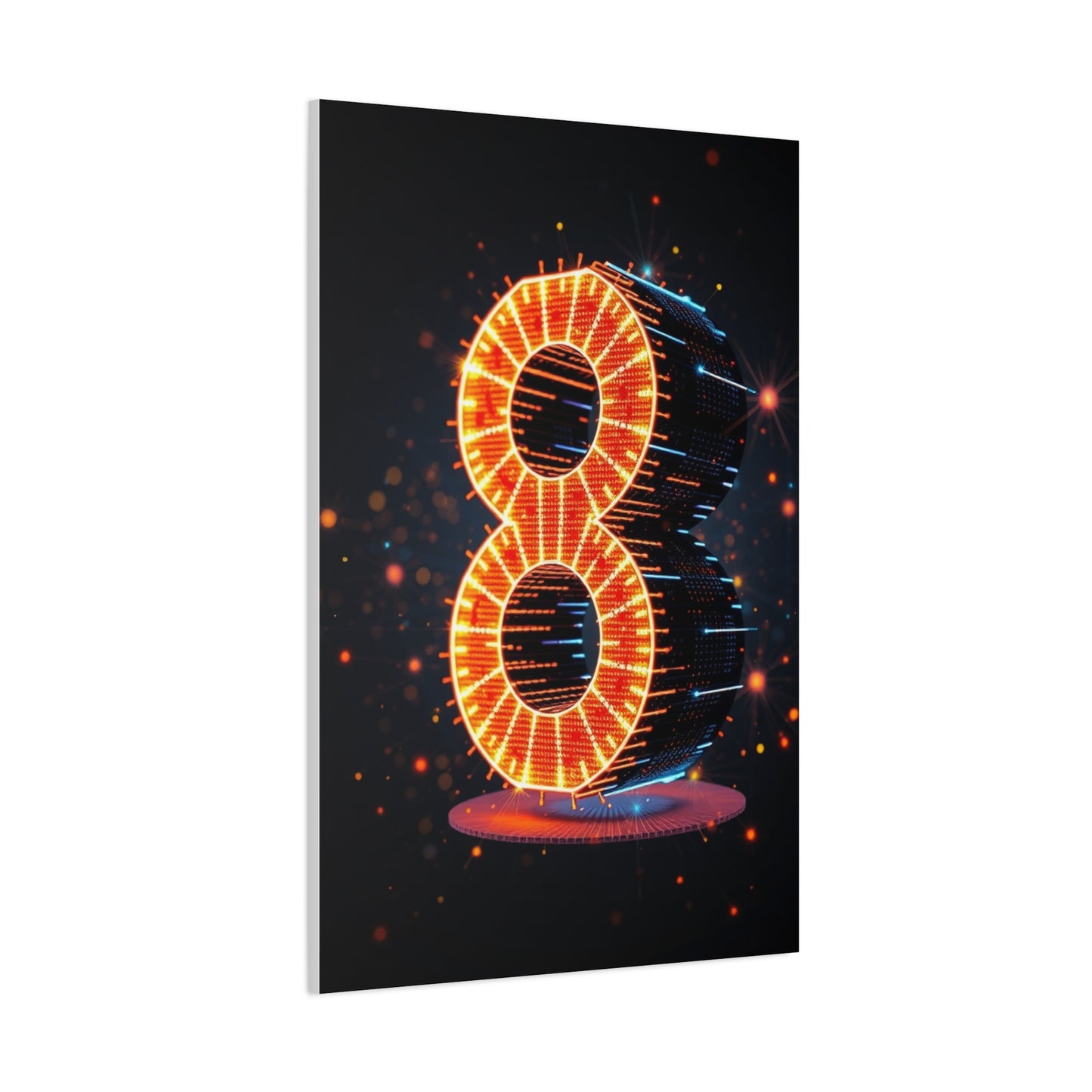 Supreme Numbers Art Collection Wall Art & Canvas Print