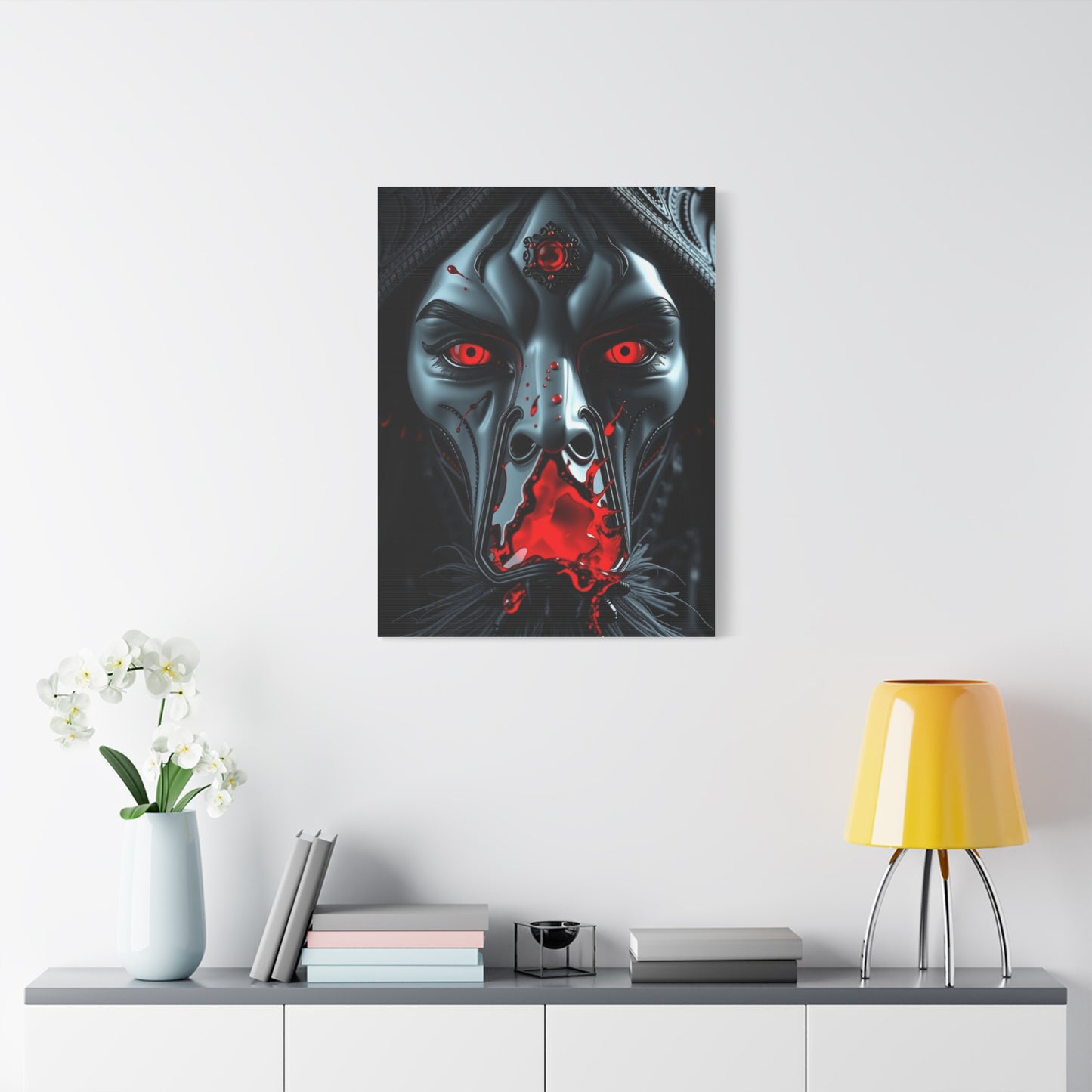 Collection Black, White & Red Art Art Wall Art & Canvas Print