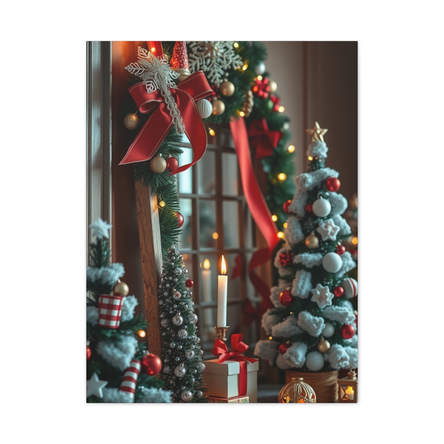 Holiday Decor Art Luxury Canvas Wall Art & Canvas Print