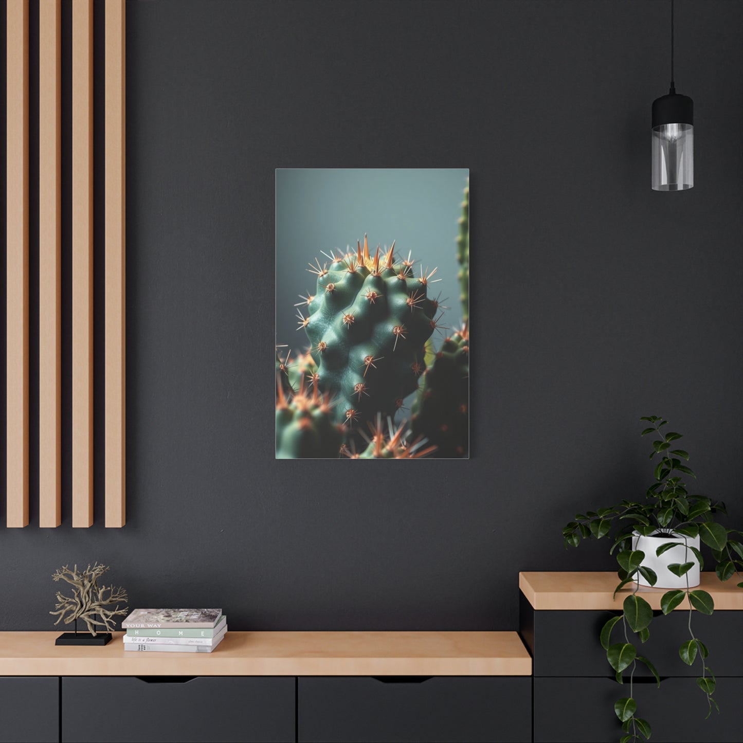 Cactus Harmony Canvas Wall Art & Canvas Print