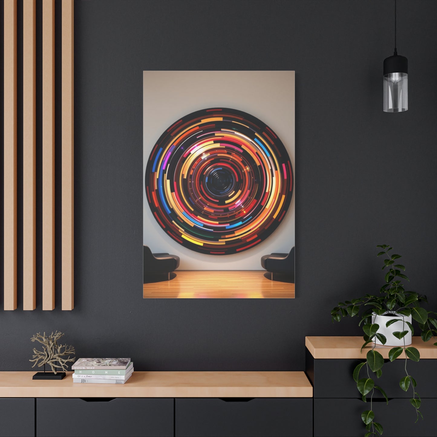 Supreme Circular Abstract Art Collection Wall Art & Canvas Print