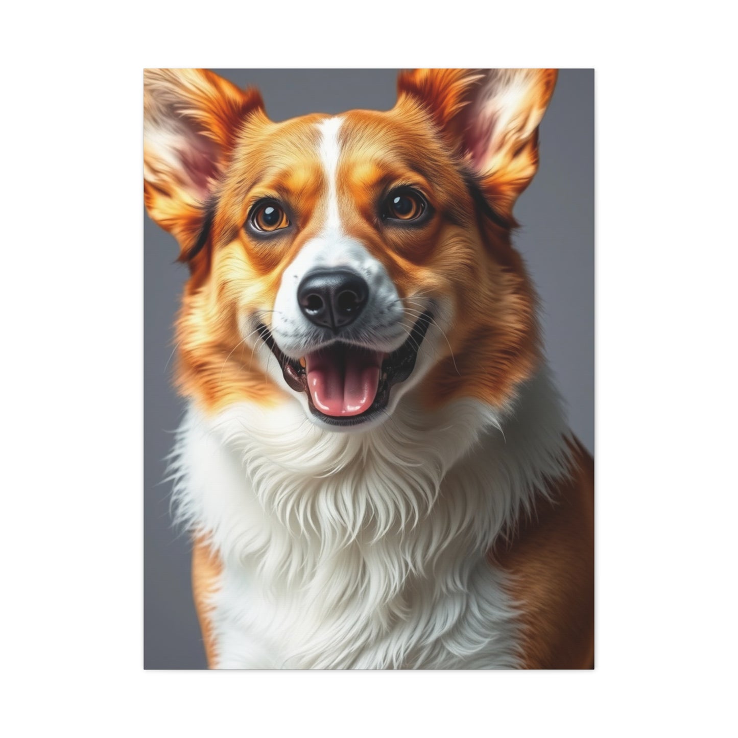 Elite Corgi Dog Art Vision Wall Art & Canvas Print