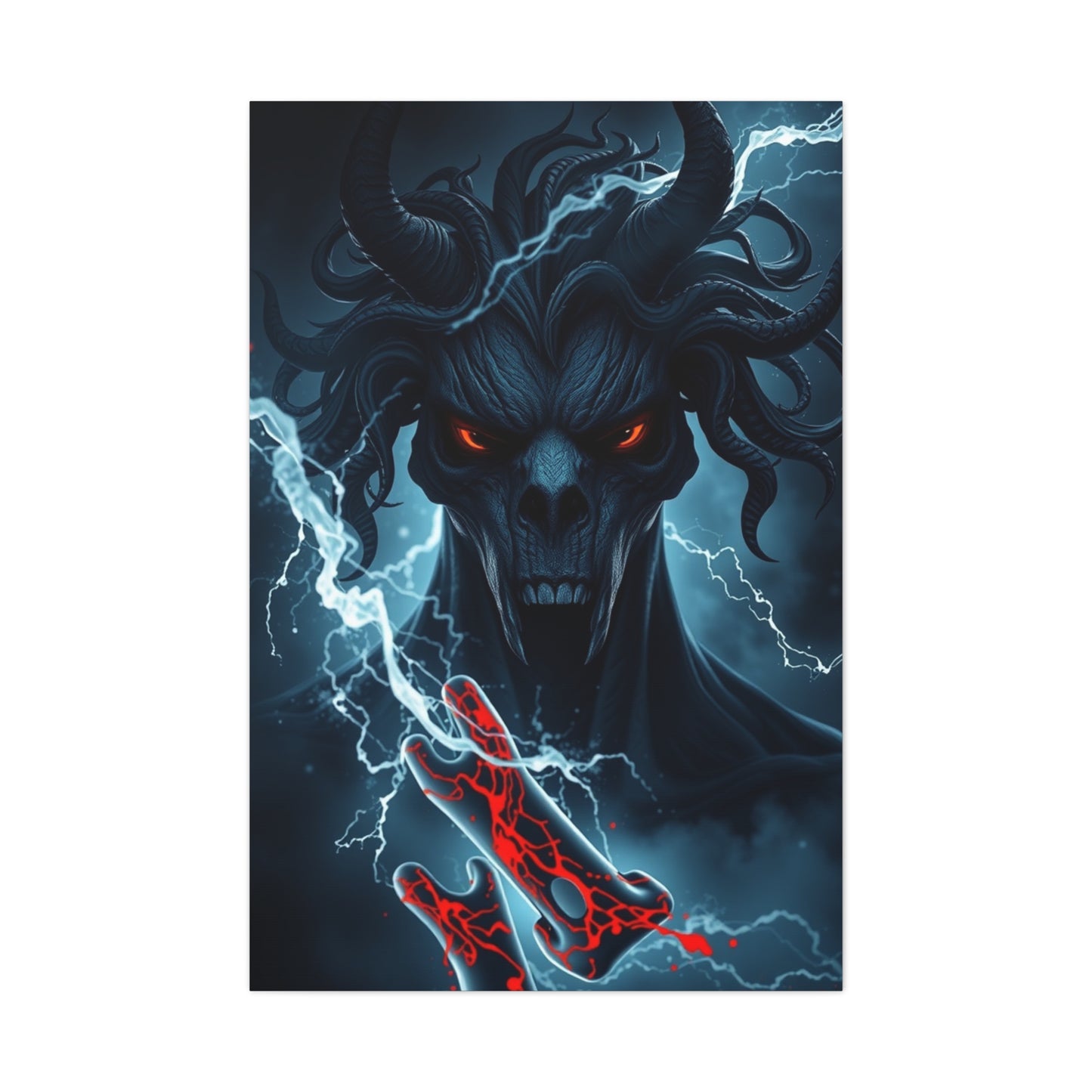 Obsidian Storm Masterpiece Wall Art & Canvas Print