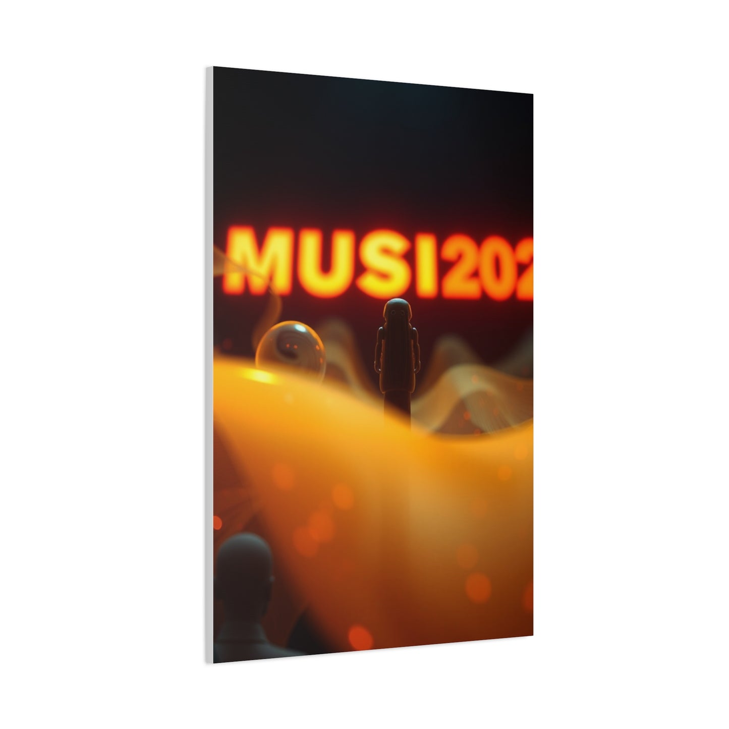 Melodic Harmony Canvas Wall Art & Canvas Print