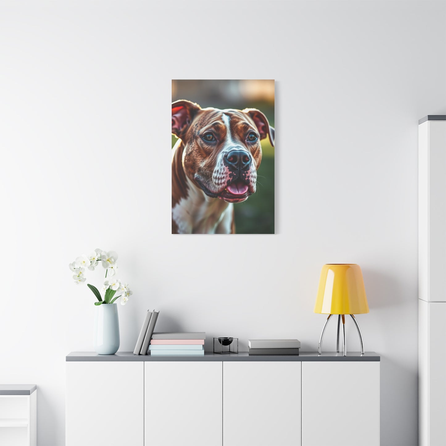 Pit Bull Art Supreme Gallery Wall Art & Canvas Print