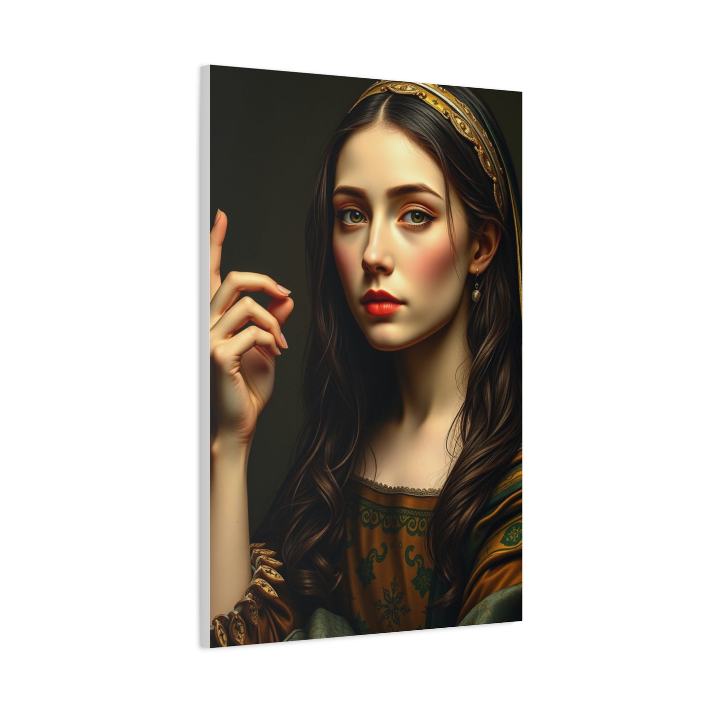 Divine Profile Artisan Wall Art & Canvas Print
