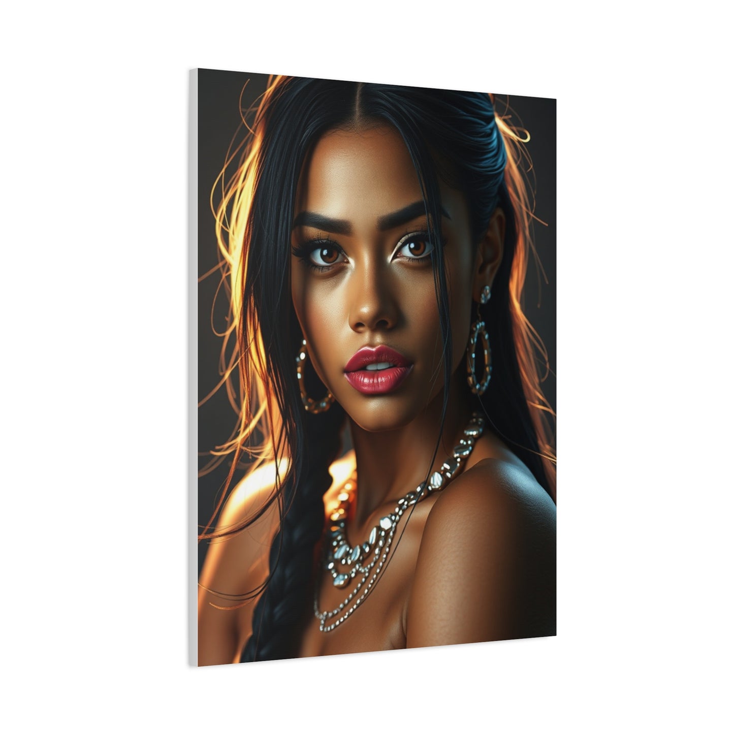Aaliyah Art Artisan Canvas Wall Art & Canvas Print