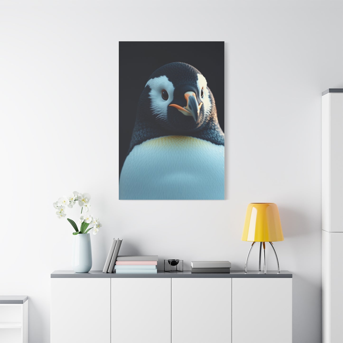 Vision Penguin Art Art Wall Art & Canvas Print