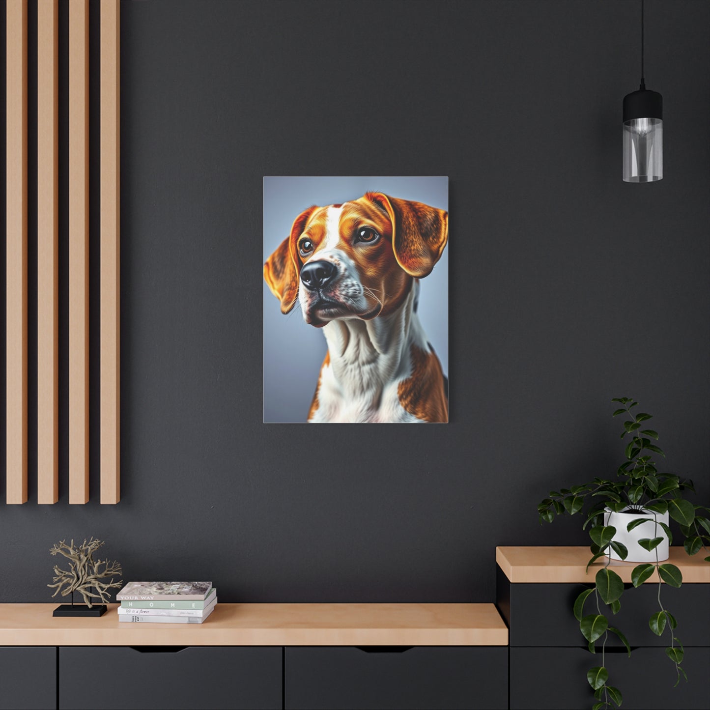 Masterpiece Beagle Art Vision Wall Art & Canvas Print