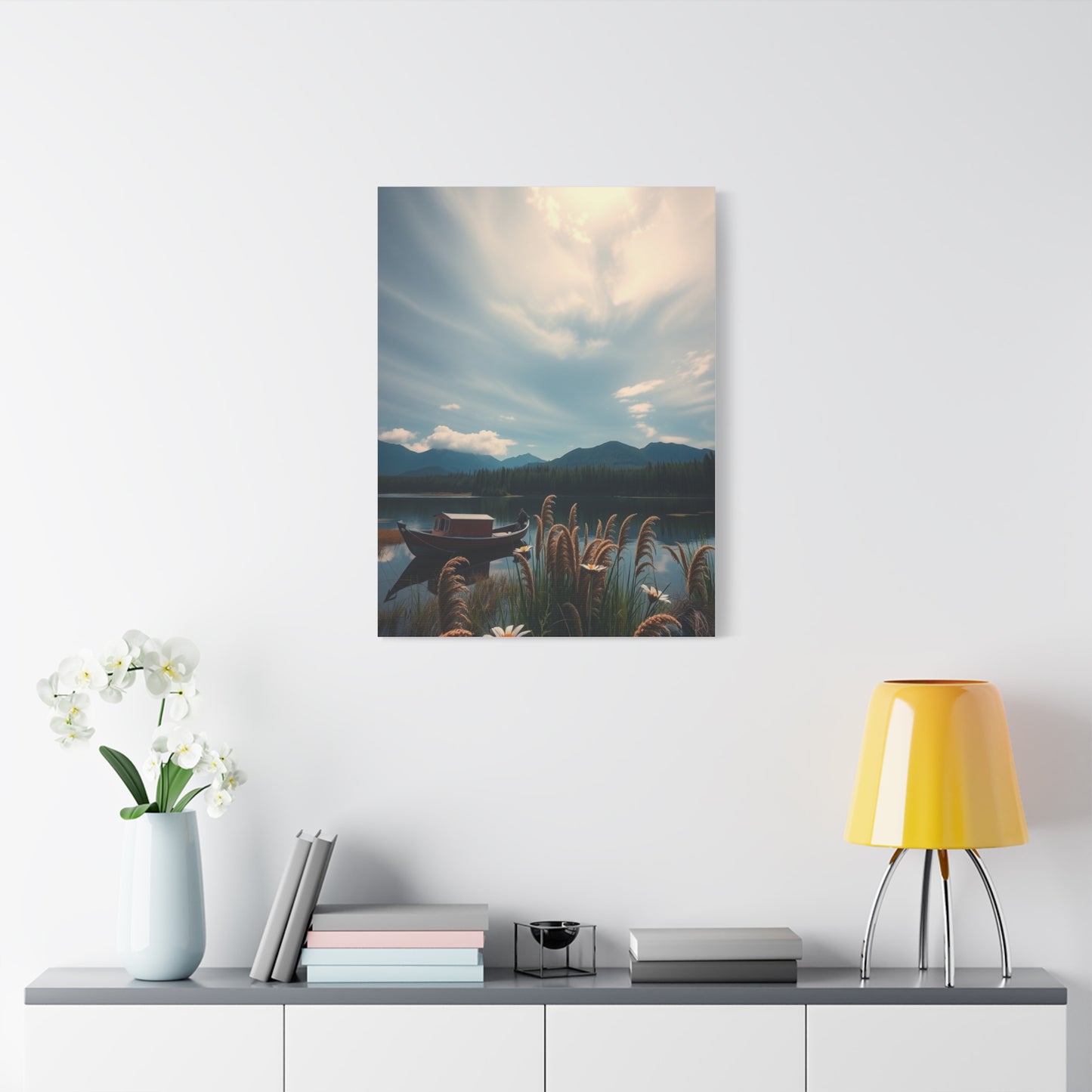 Serenity Reflections Canvas Wall Art & Canvas Print