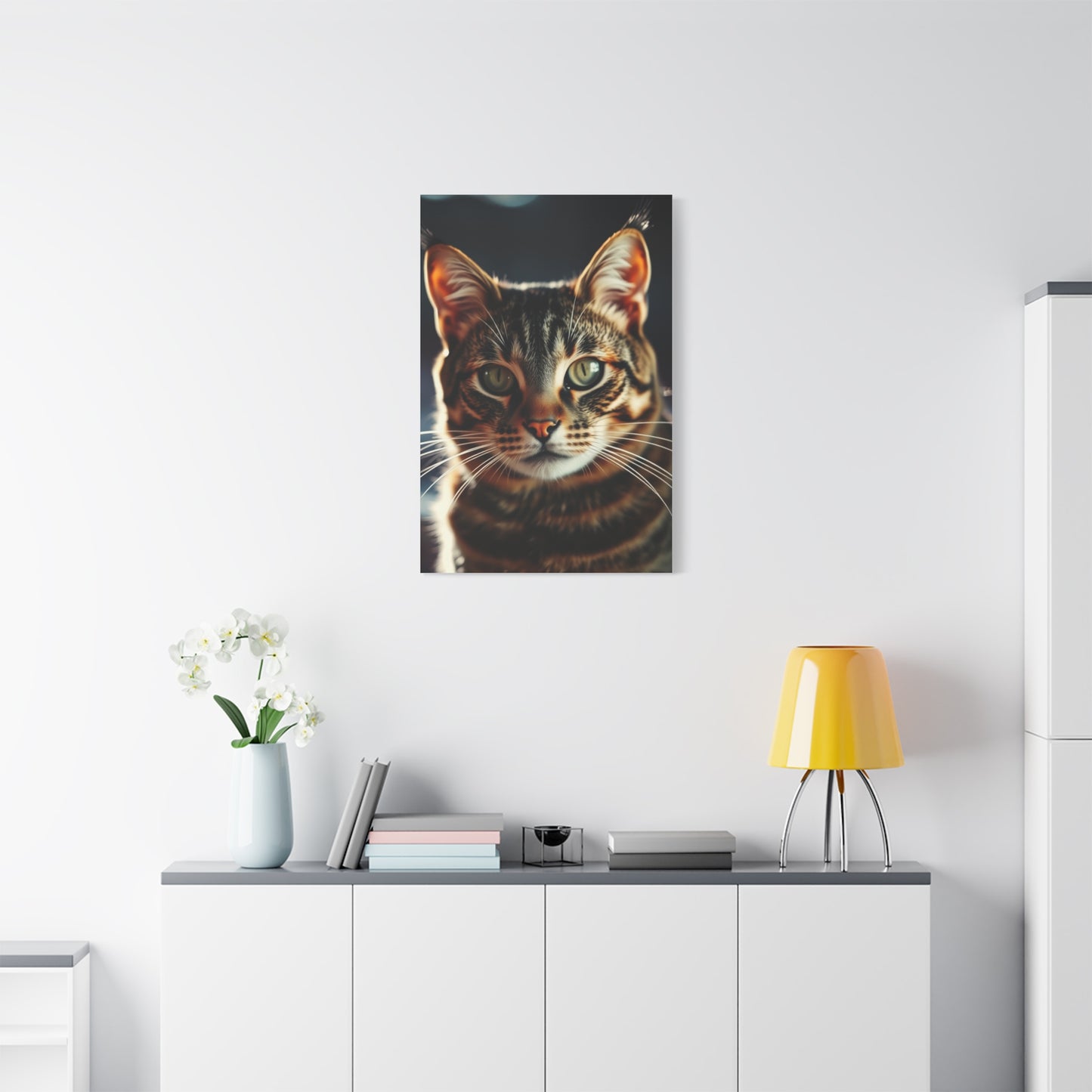 Elite Tabby Cat Art Vision Wall Art & Canvas Print