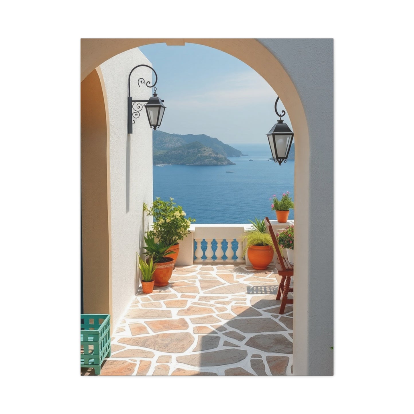 Elite Mediterranean Decor Art Vision Wall Art & Canvas Print