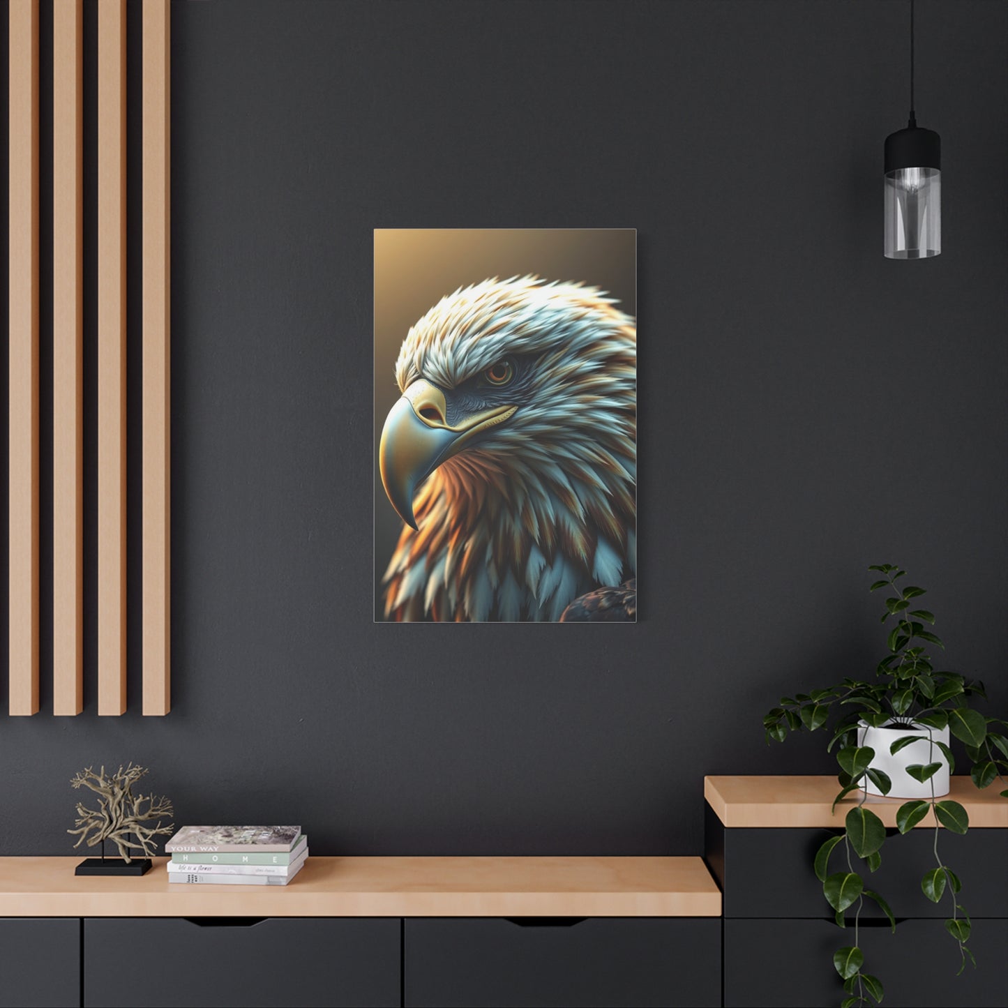Majestic Raptor Canvas