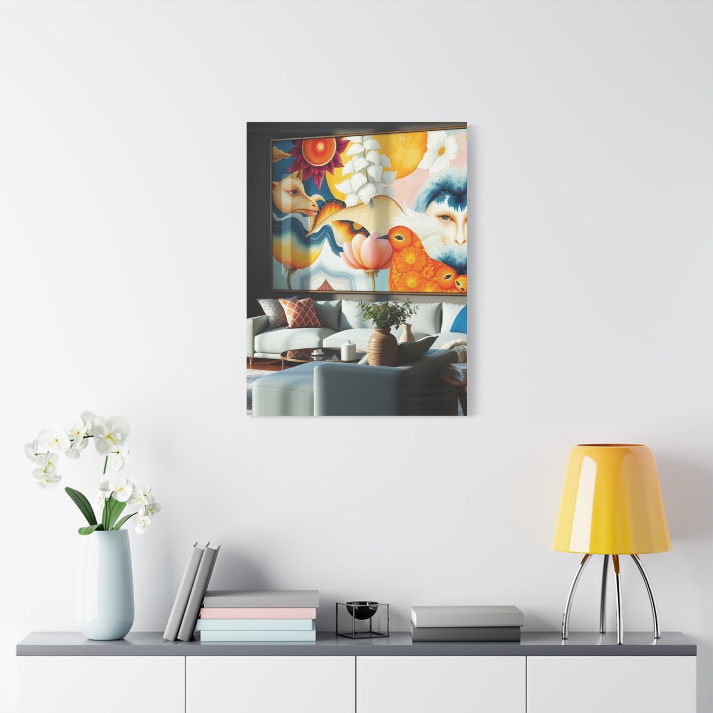 Vision Large Art for Living Room Art Art Wall Art & Canvas Print