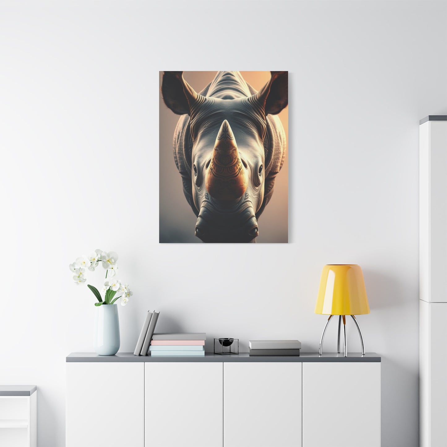 Rhinoceros Art Supreme Gallery Wall Art & Canvas Print