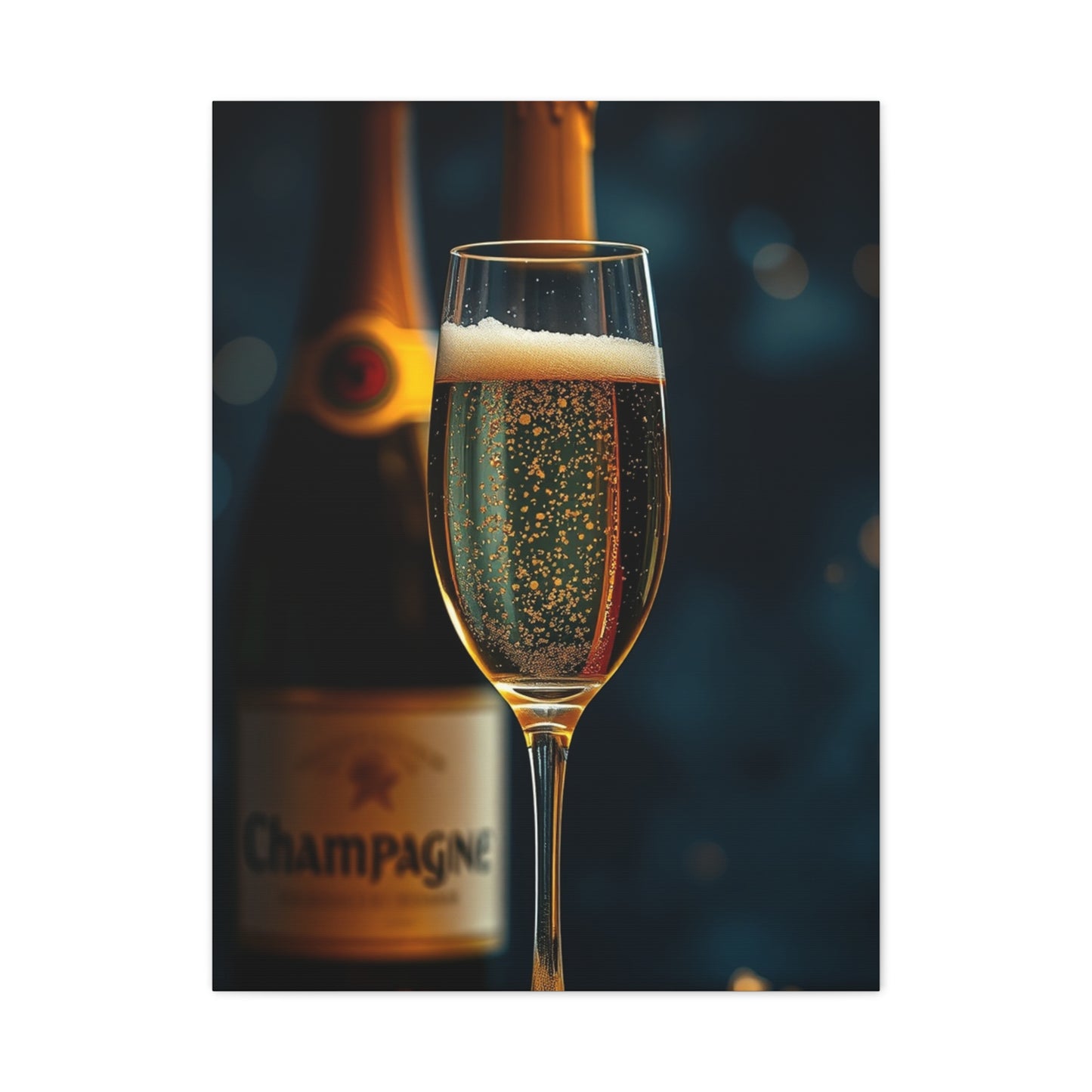 Supreme Champagne Art Collection Wall Art & Canvas Print