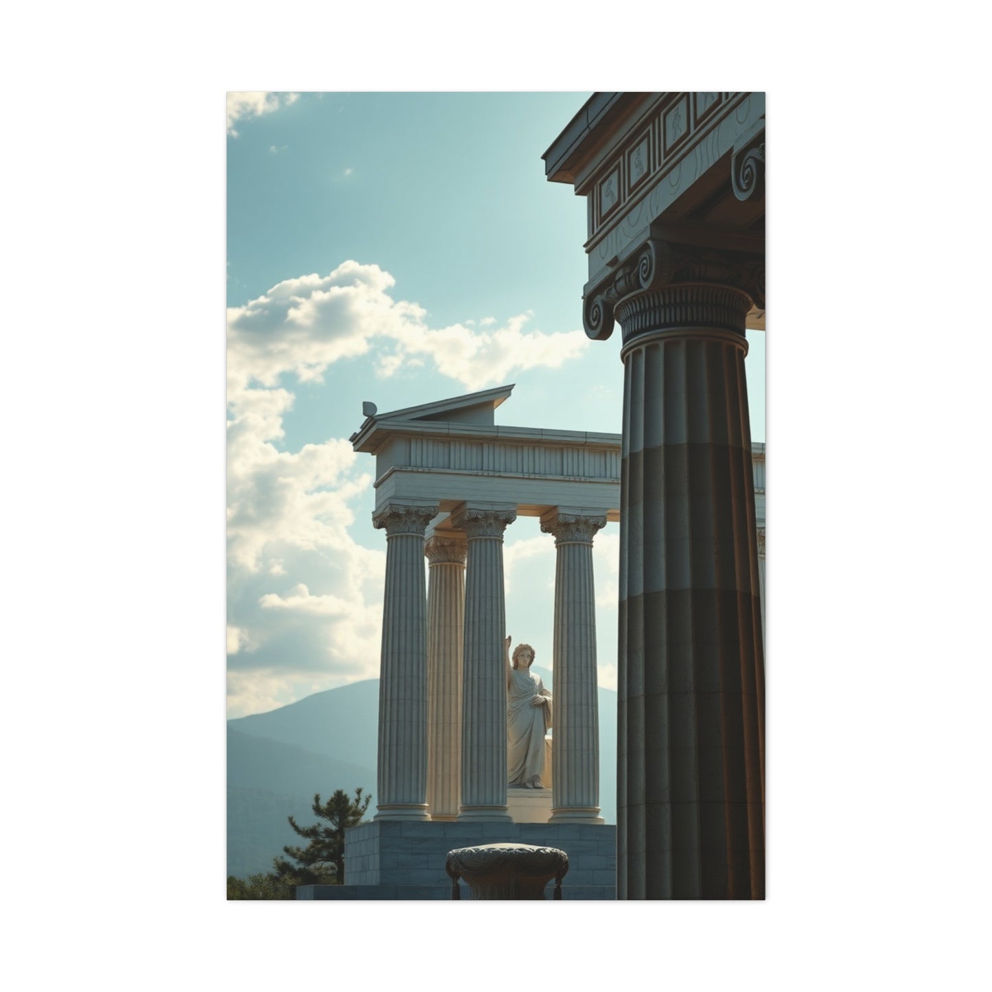 Greek Art Luxury Canvas Wall Art & Canvas Print