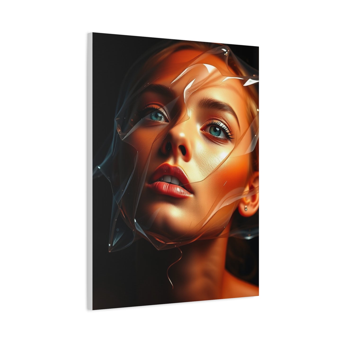 Elite Pop of Orange Art Vision Wall Art & Canvas Print