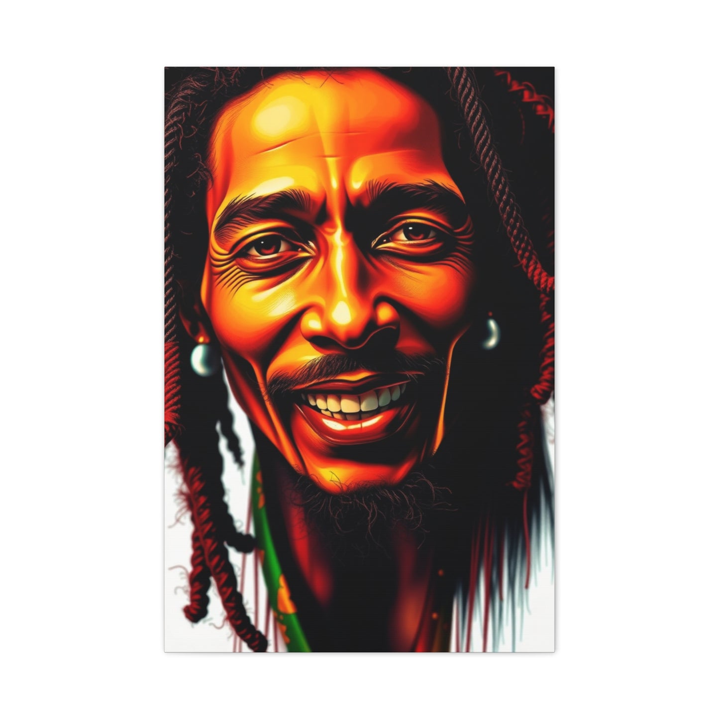 Ethereal Rhythm Portrait Wall Art & Canvas Print