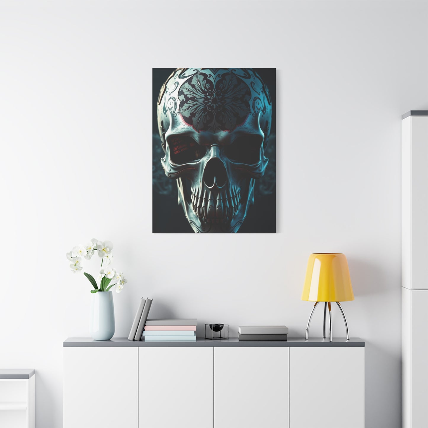 Sovereign Skull Vignette Wall Art & Canvas Print