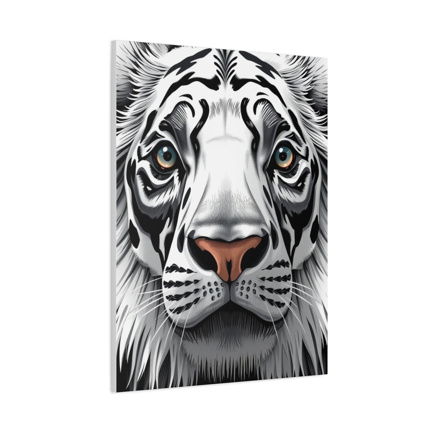 Black and White Illustrations Art Luxury Canvas Wall Art & Canvas Print