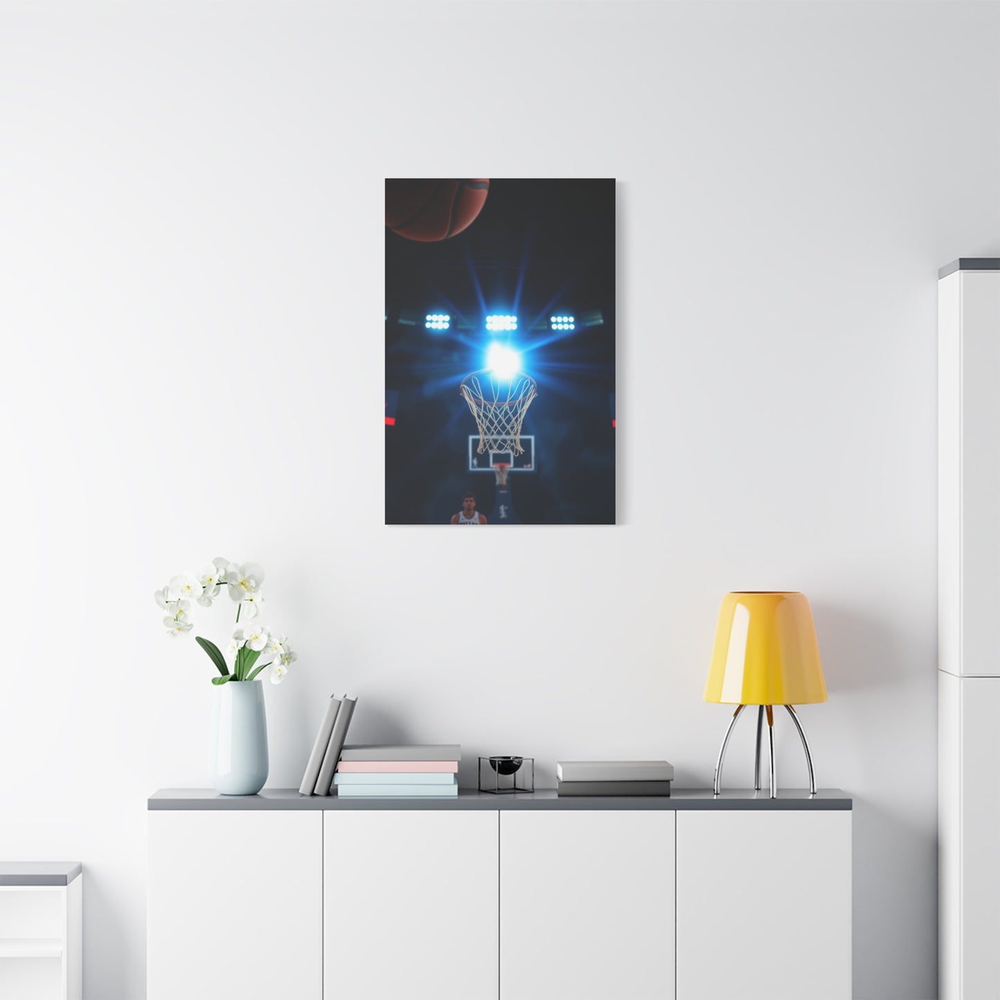 Vision Basketball Art Art Wall Art & Canvas Print